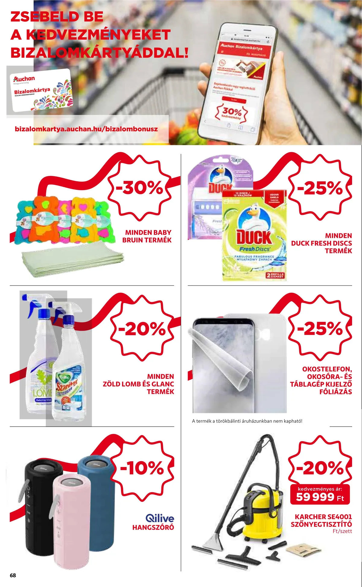Auchan akciós újság 05.05–05.11 – 68. oldal