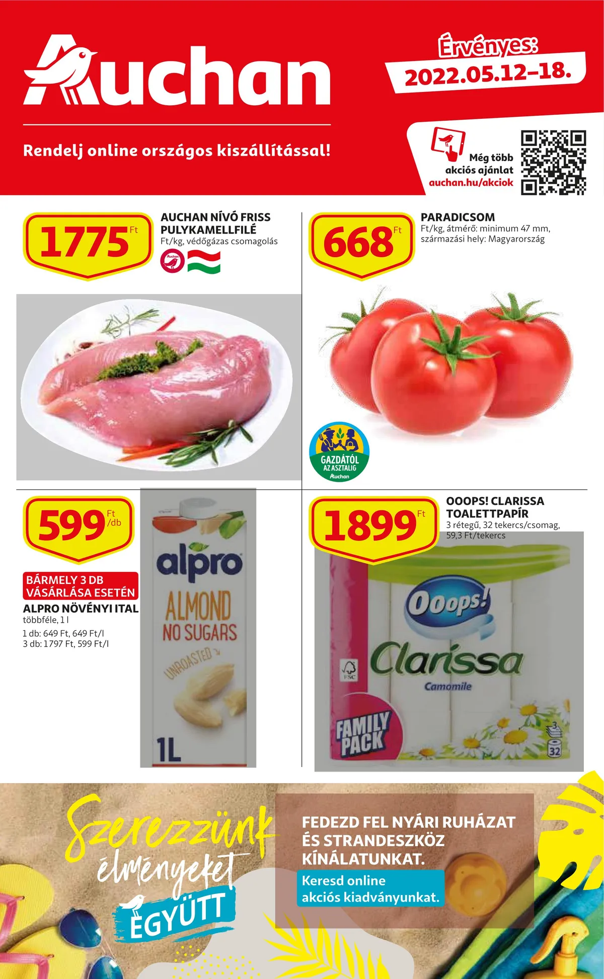 Auchan akciós újság 05.12–05.18