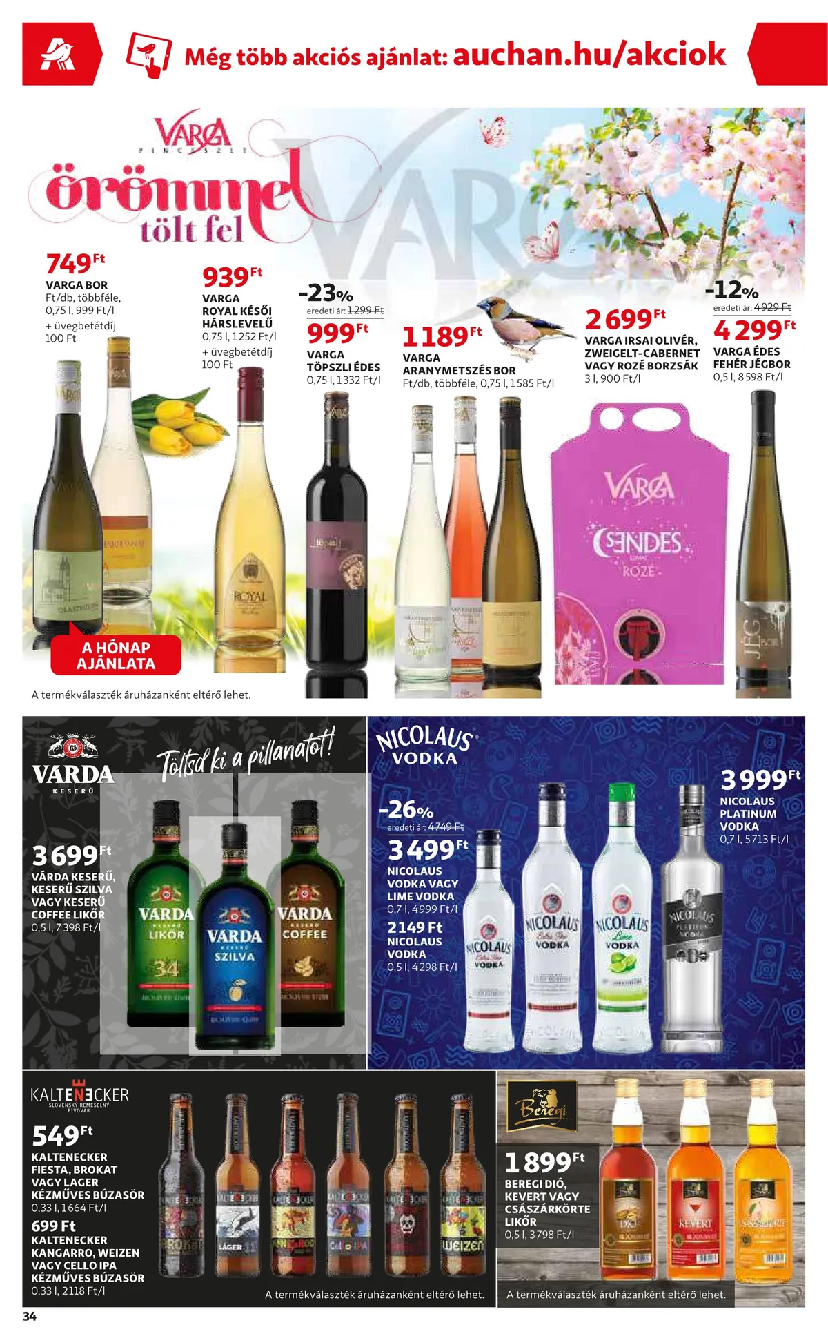 Auchan akciós újság 05.12–05.18 – 34. oldal