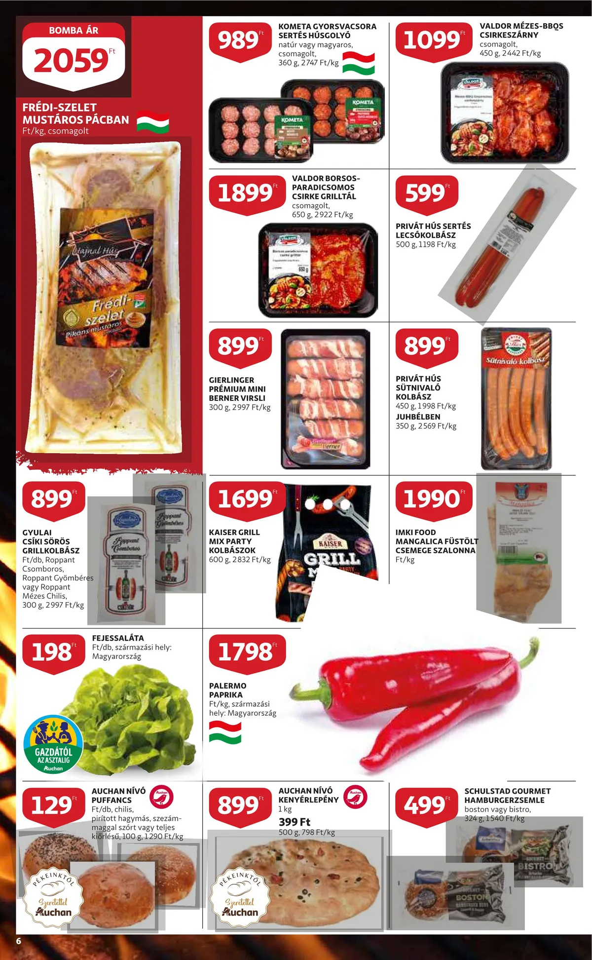 Auchan akciós újság 05.12–05.18 – 6. oldal