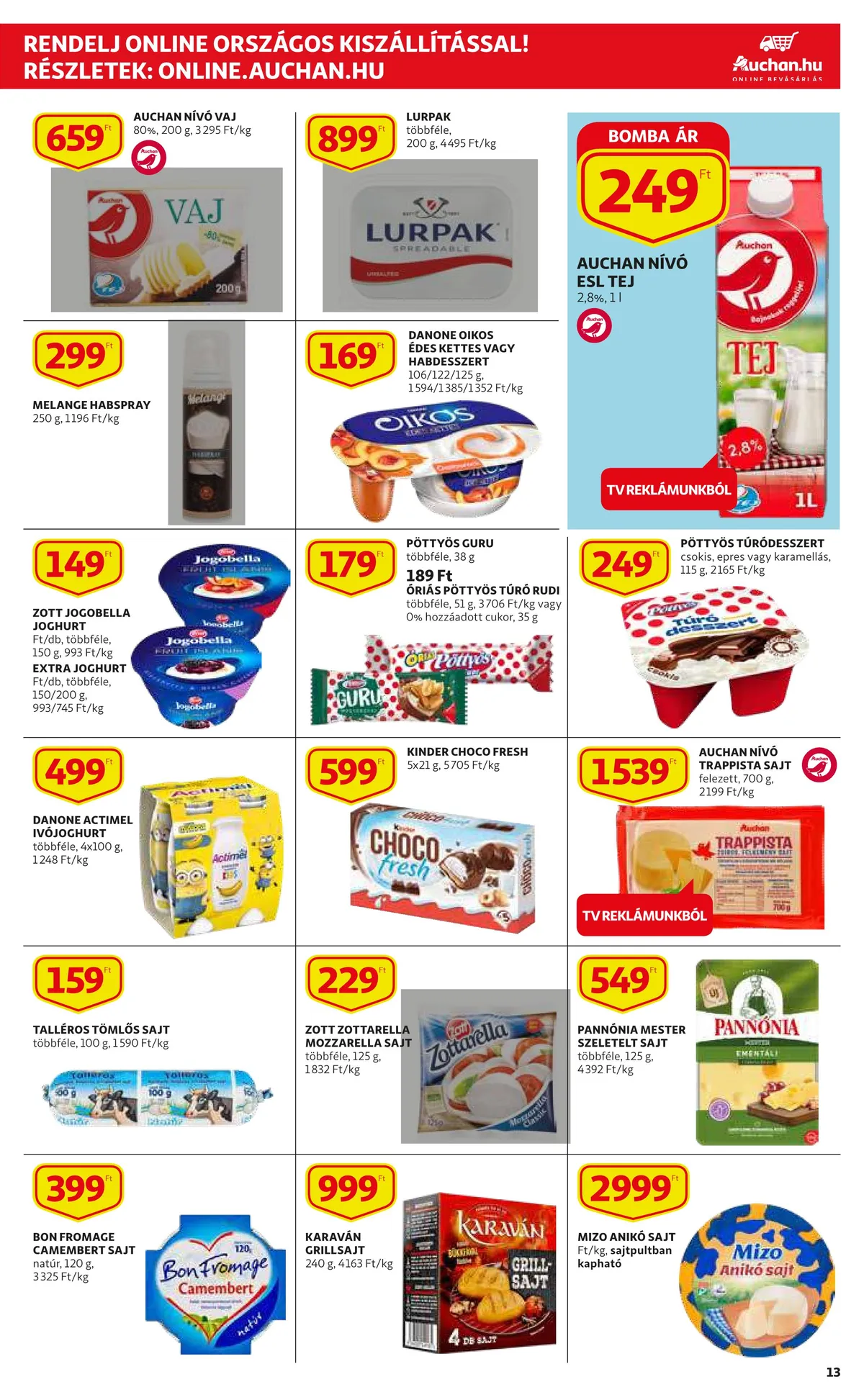Auchan akciós újság 05.19–05.25 – 13. oldal