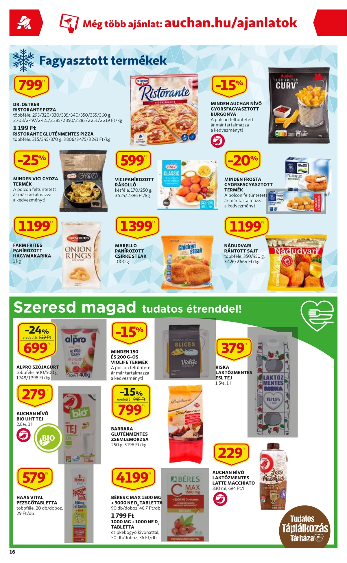 Auchan akciós újság 05.19–05.25 – 16. oldal