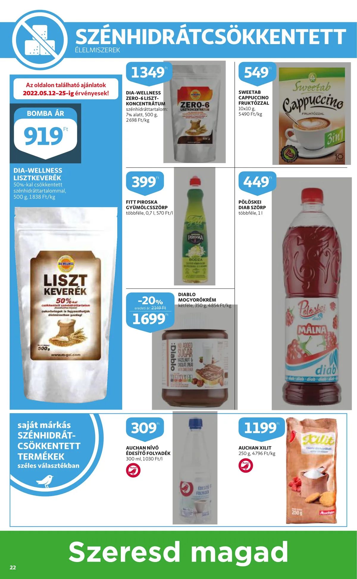 Auchan akciós újság 05.19–05.25 – 22. oldal