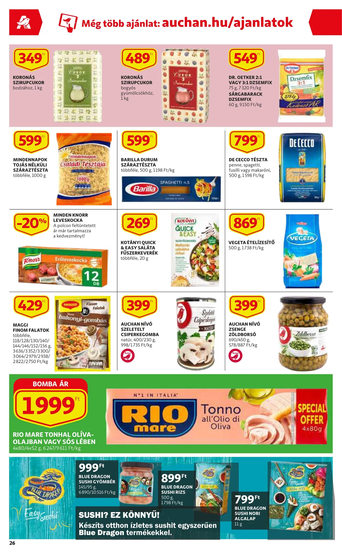 Auchan akciós újság 05.19–05.25 – 26. oldal