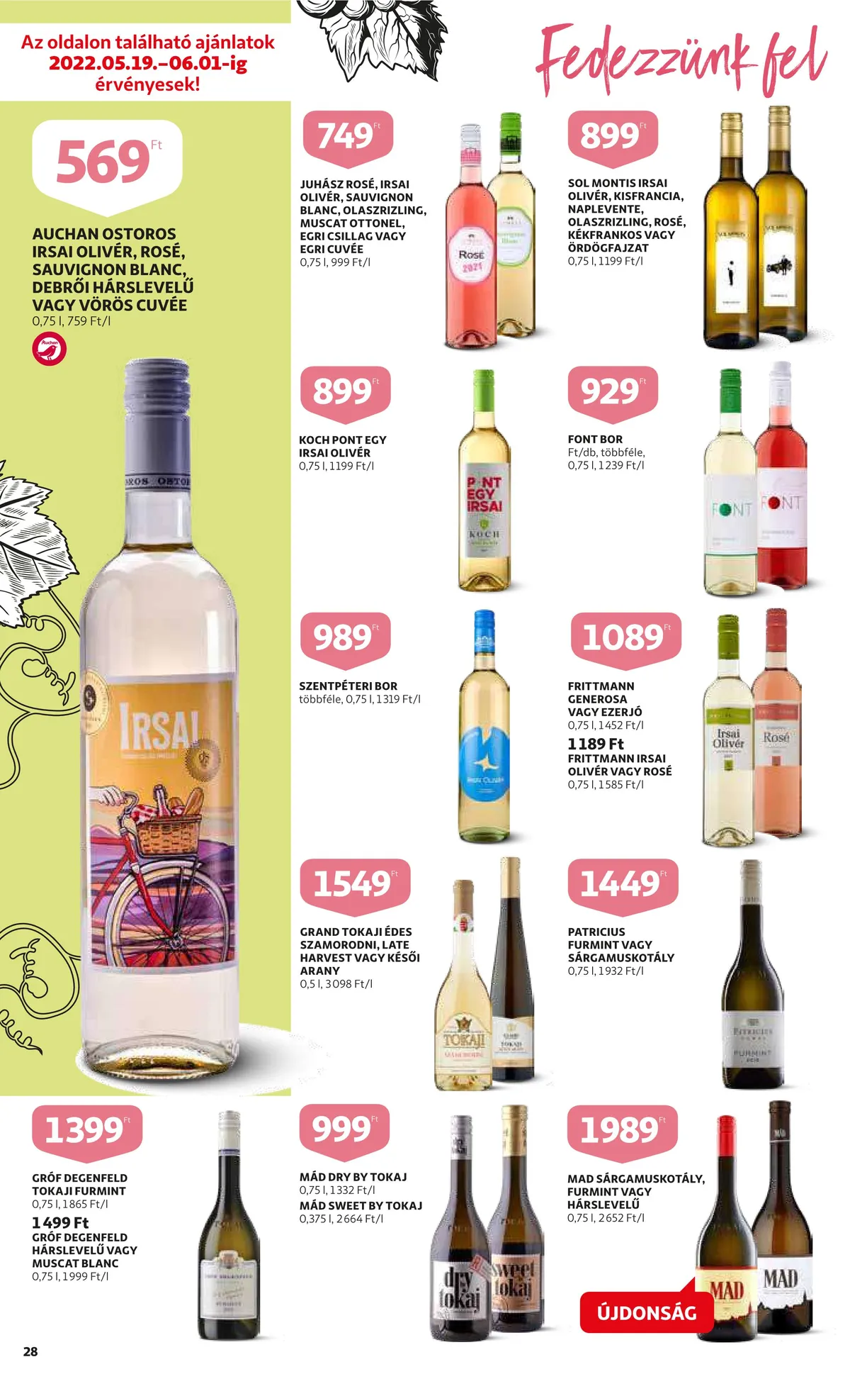 Auchan akciós újság 05.19–05.25 – 28. oldal