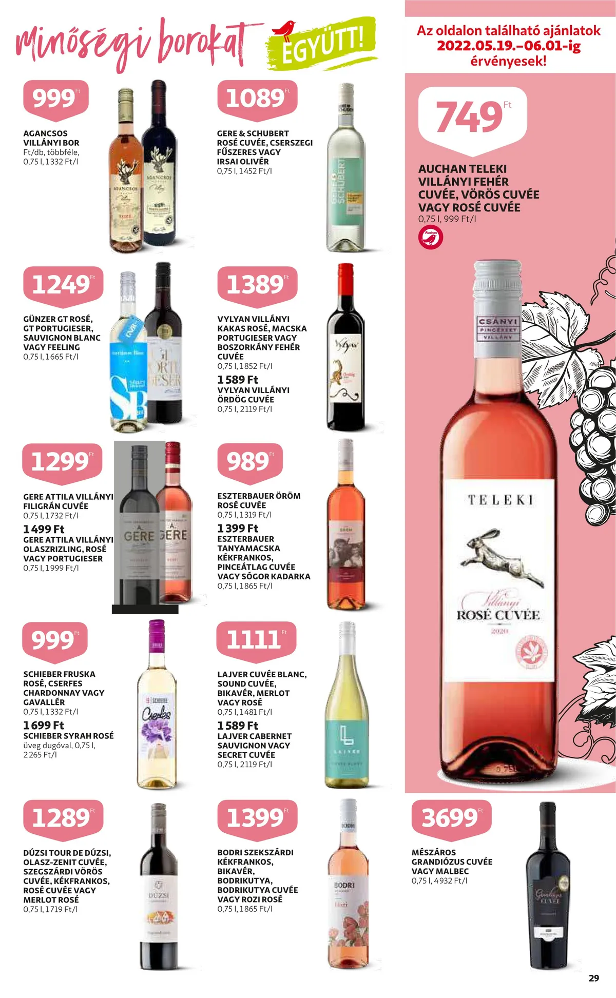 Auchan akciós újság 05.19–05.25 – 29. oldal