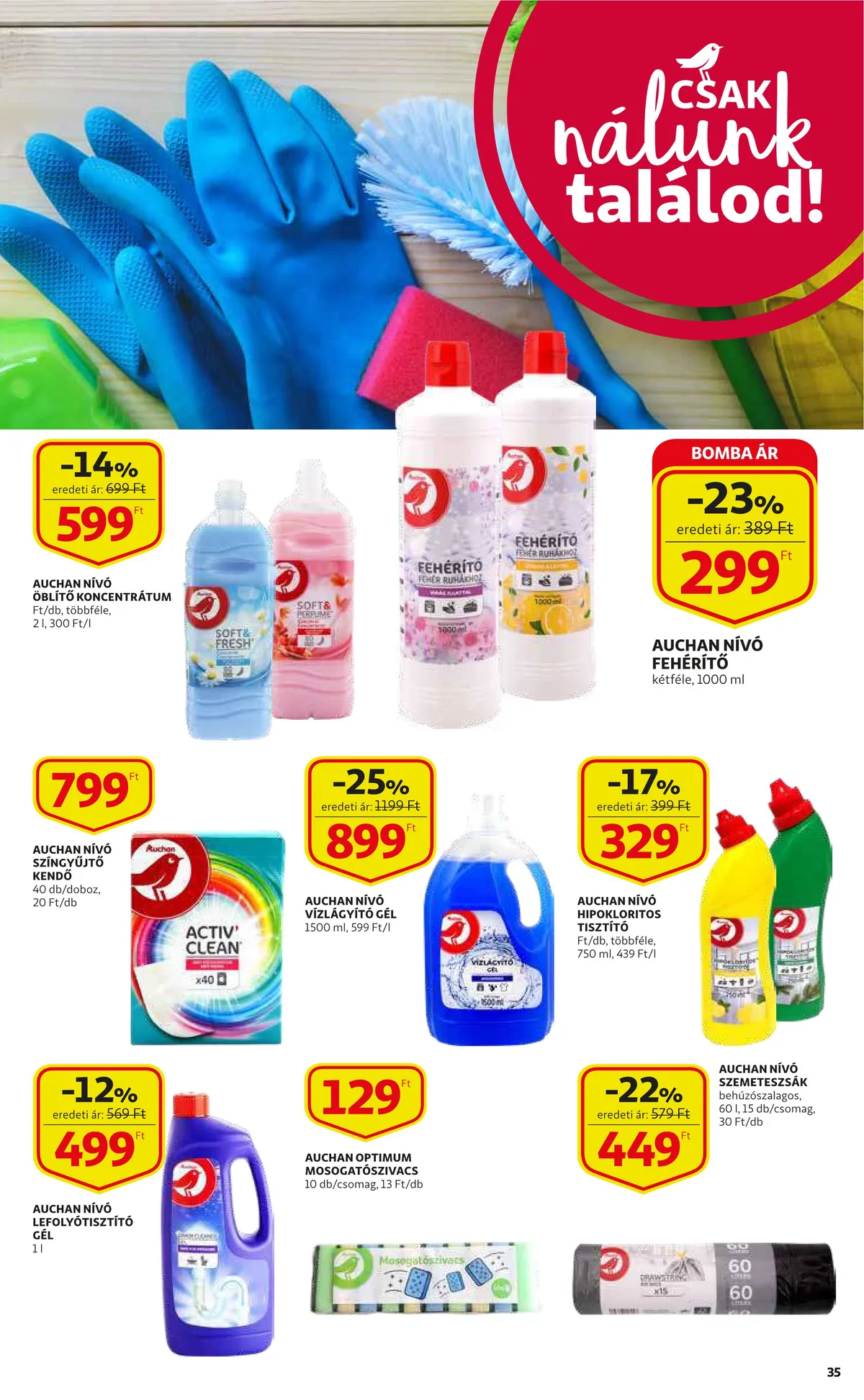 Auchan akciós újság 05.19–05.25 – 35. oldal