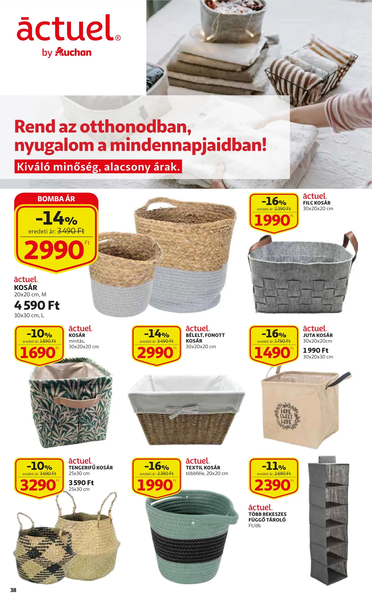 Auchan akciós újság 05.19–05.25 – 38. oldal