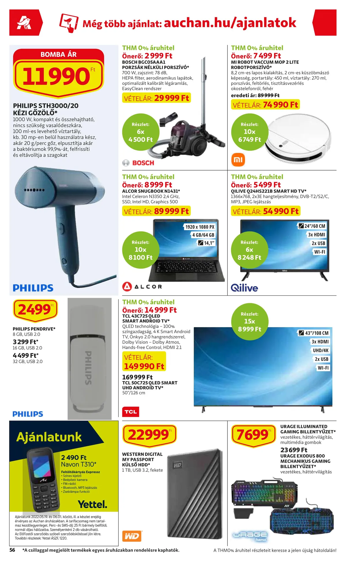 Auchan akciós újság 05.19–05.25 – 56. oldal