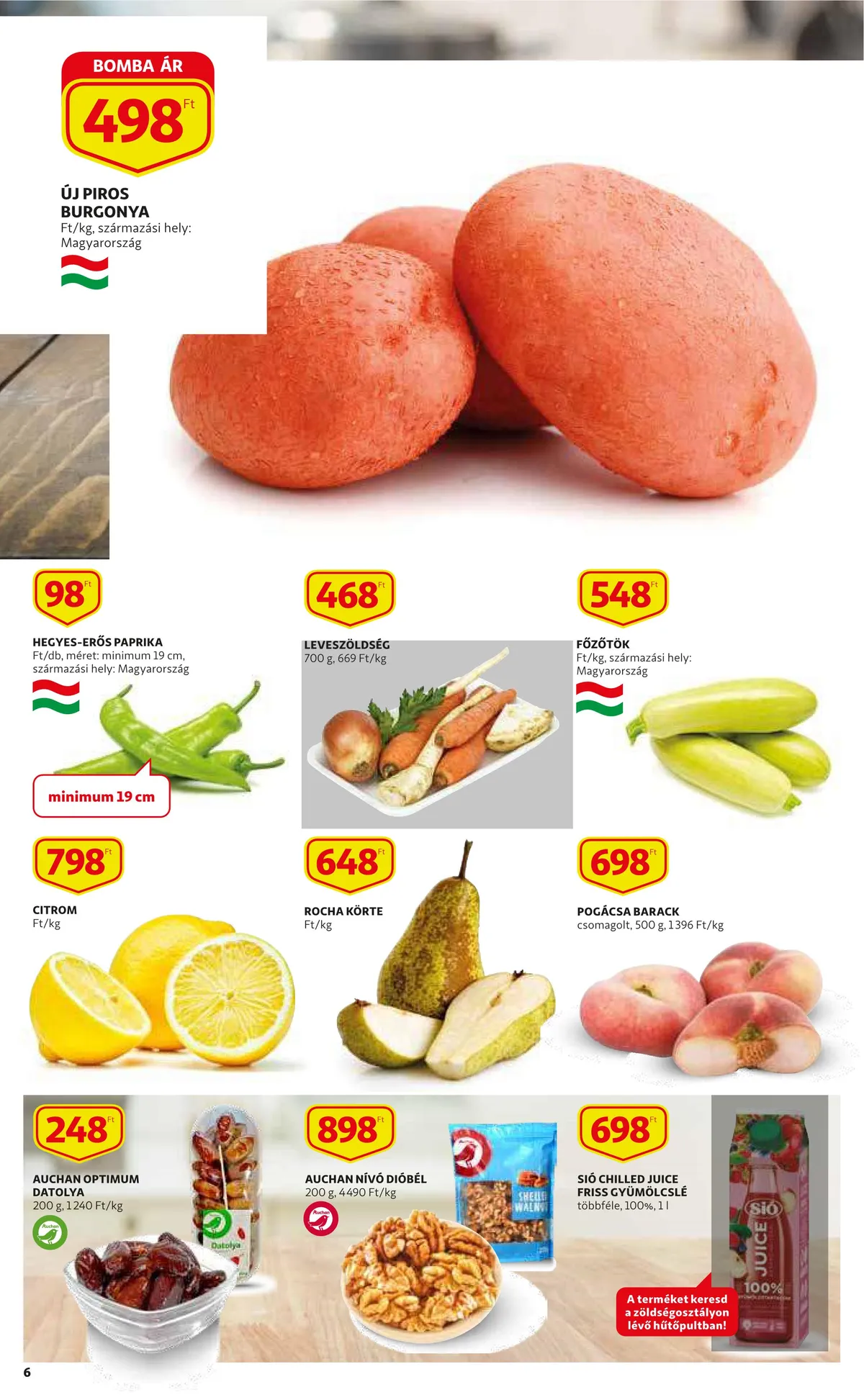 Auchan akciós újság 05.19–05.25 – 6. oldal