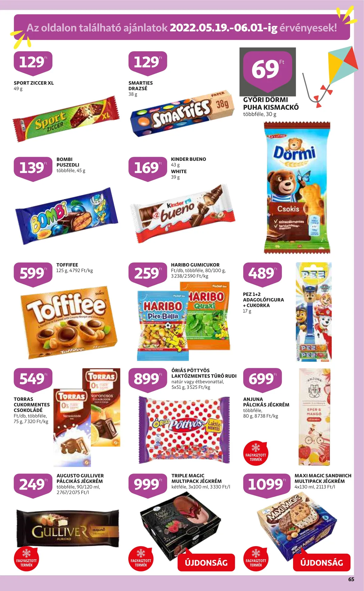 Auchan akciós újság 05.19–05.25 – 65. oldal