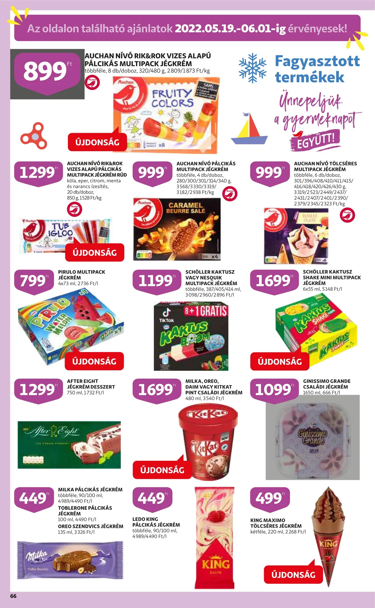 Auchan akciós újság 05.19–05.25 – 66. oldal