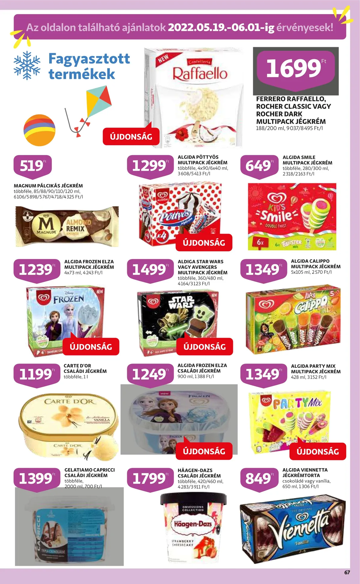 Auchan akciós újság 05.19–05.25 – 67. oldal