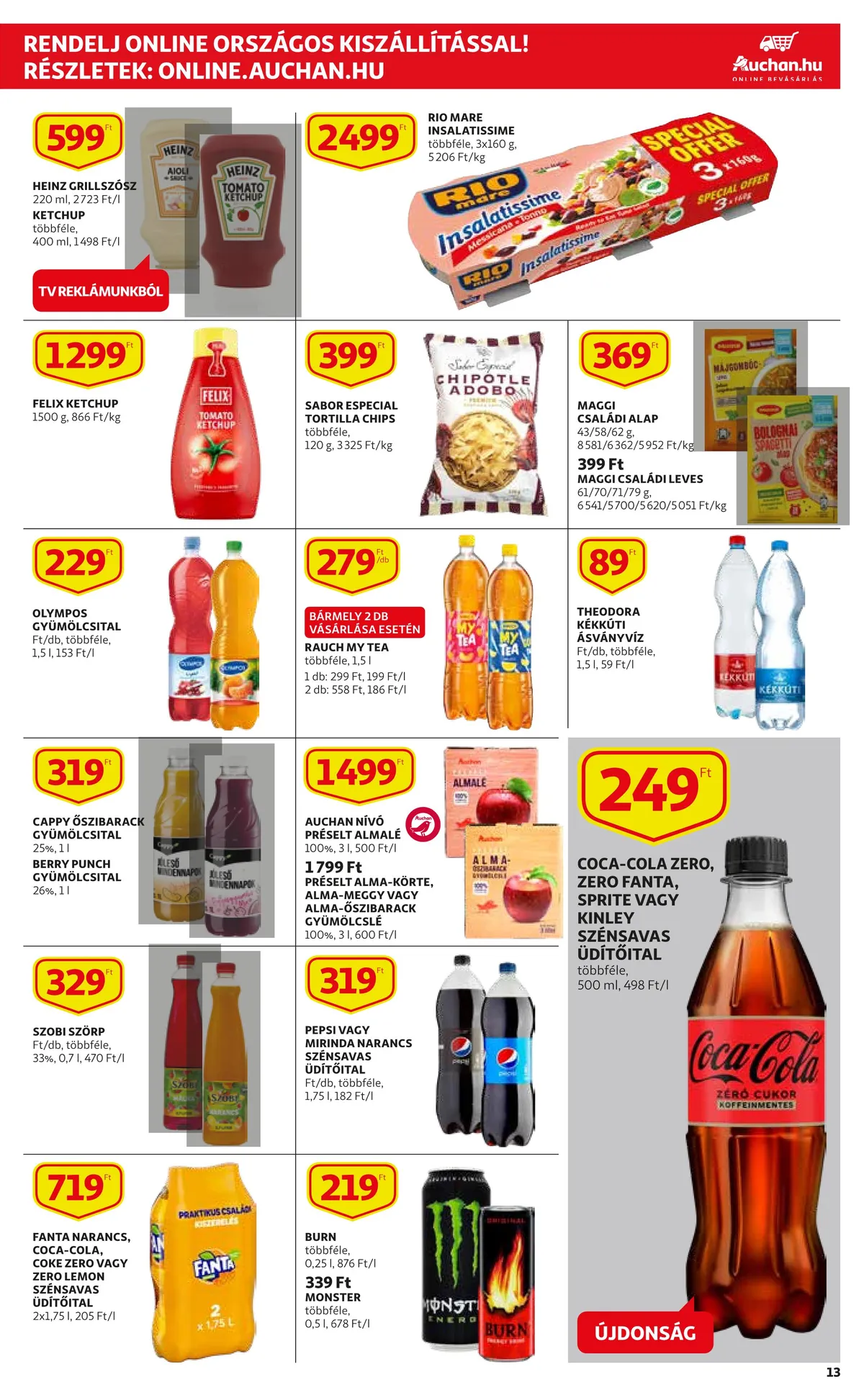 Auchan akciós újság 05.26–06.01 – 13. oldal