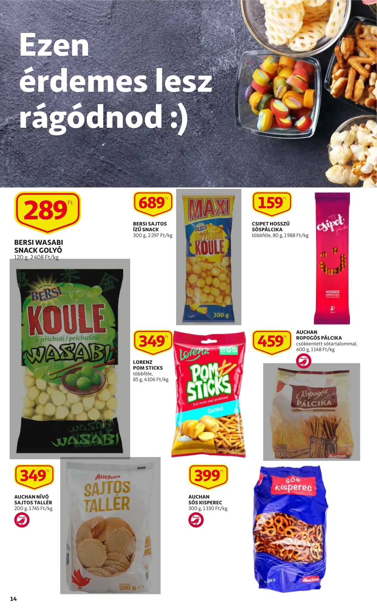 Auchan akciós újság 05.26–06.01 – 14. oldal