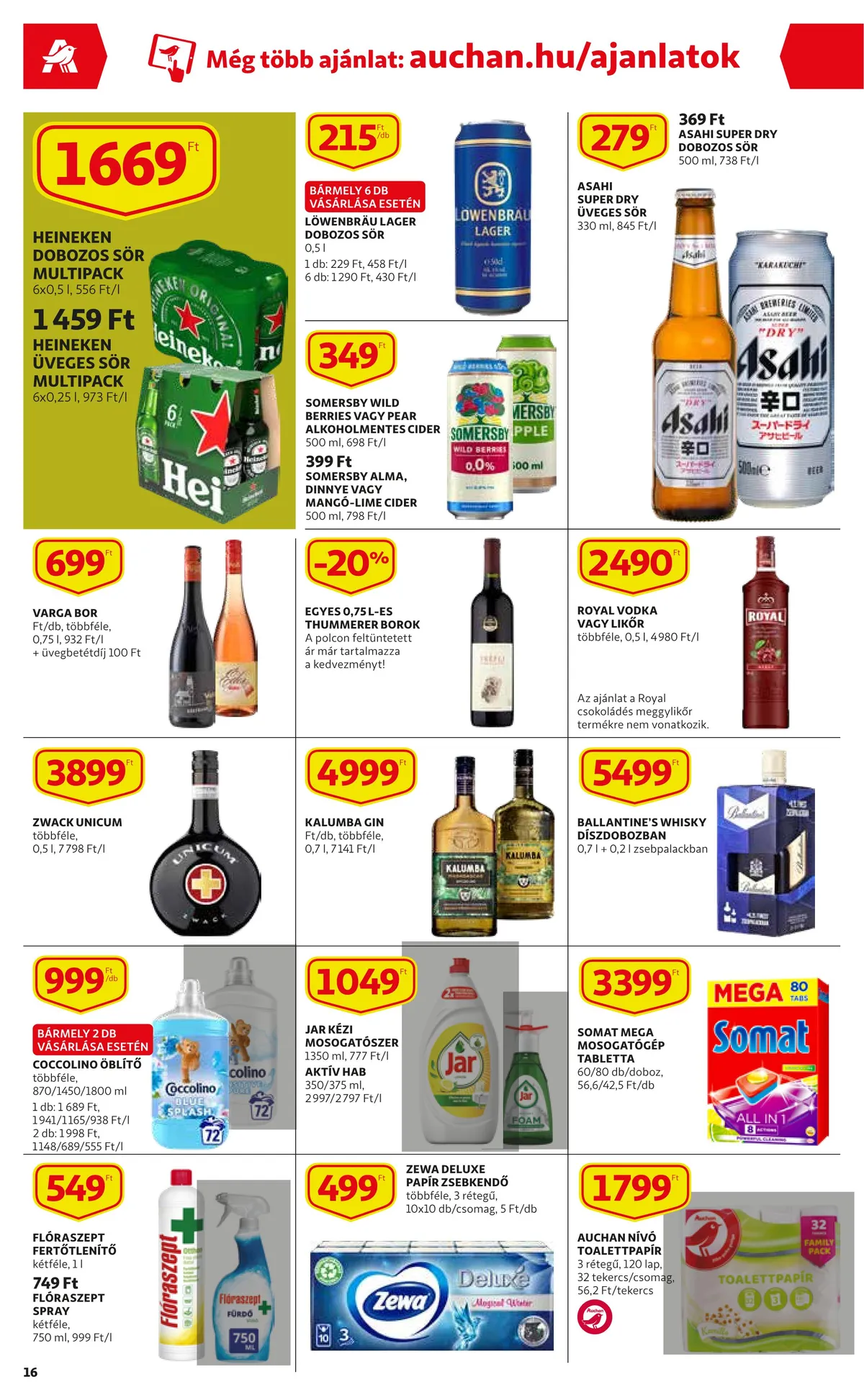 Auchan akciós újság 05.26–06.01 – 16. oldal