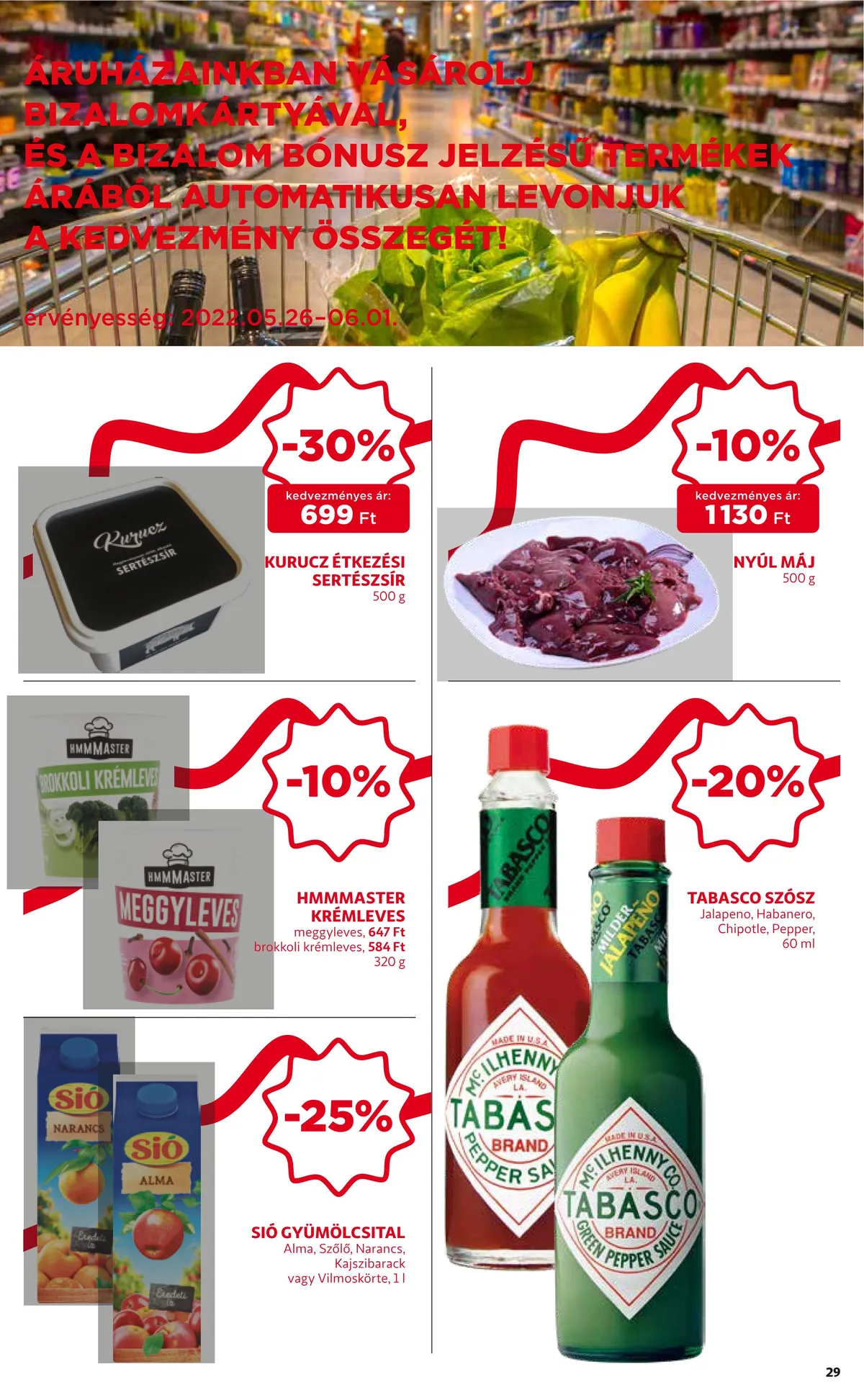 Auchan akciós újság 05.26–06.01 – 29. oldal