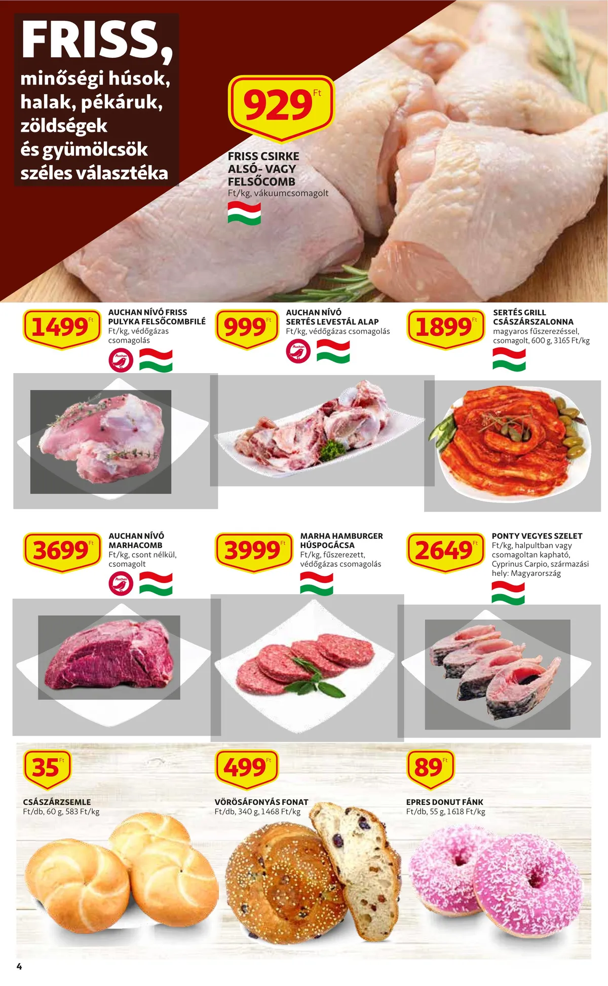 Auchan akciós újság 05.26–06.01 – 4. oldal