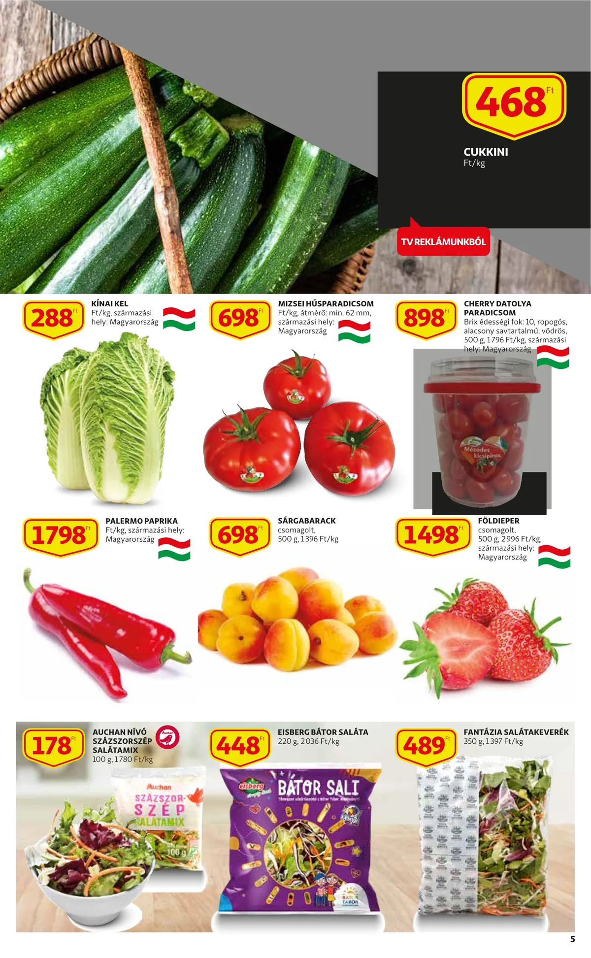 Auchan akciós újság 05.26–06.01 – 5. oldal