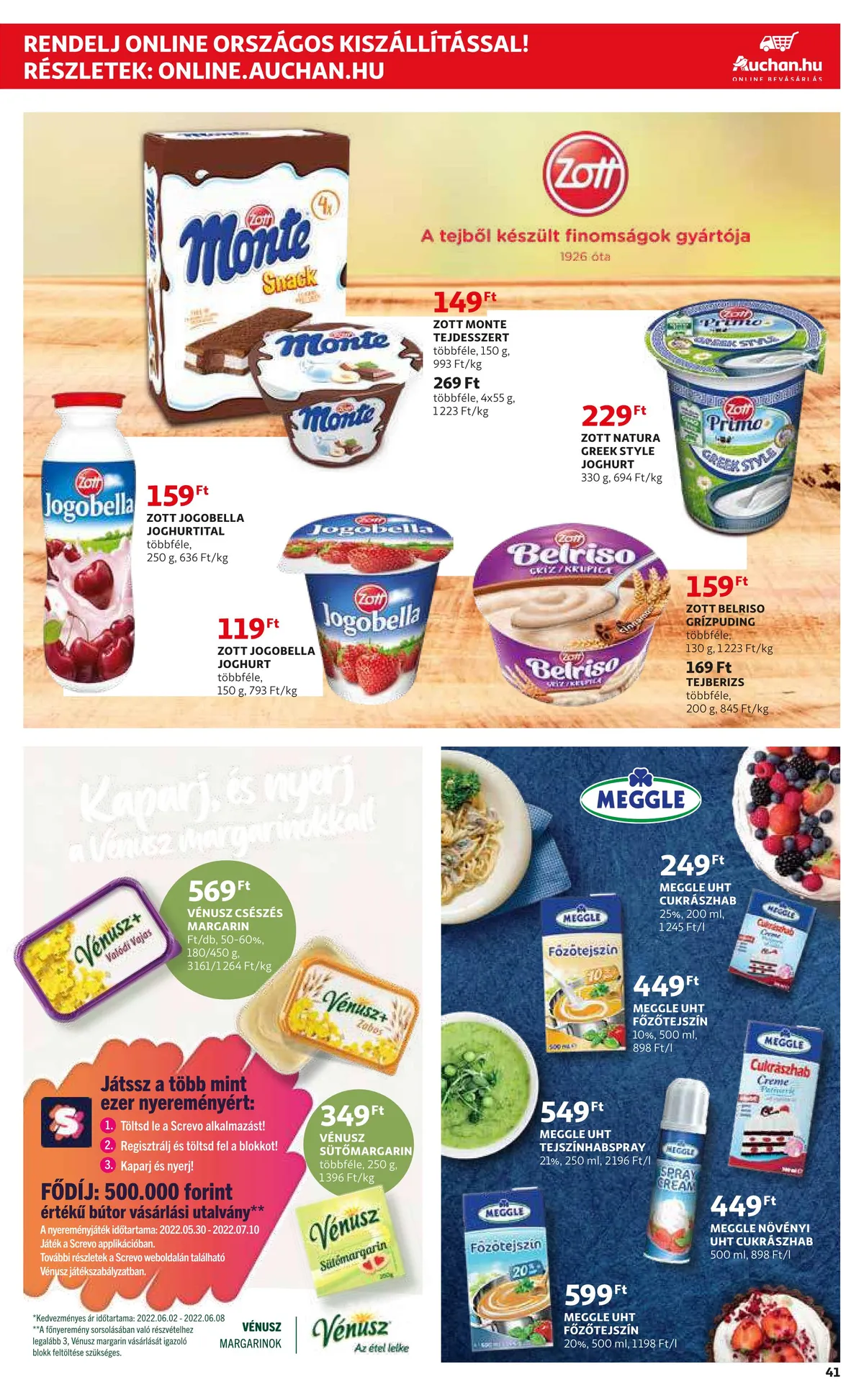 Auchan akciós újság 06.02–06.08 – 41. oldal