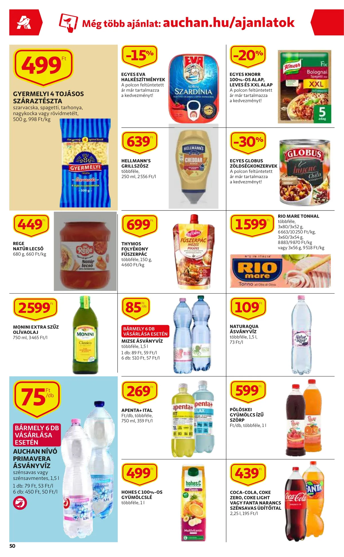 Auchan akciós újság 06.02–06.08 – 50. oldal