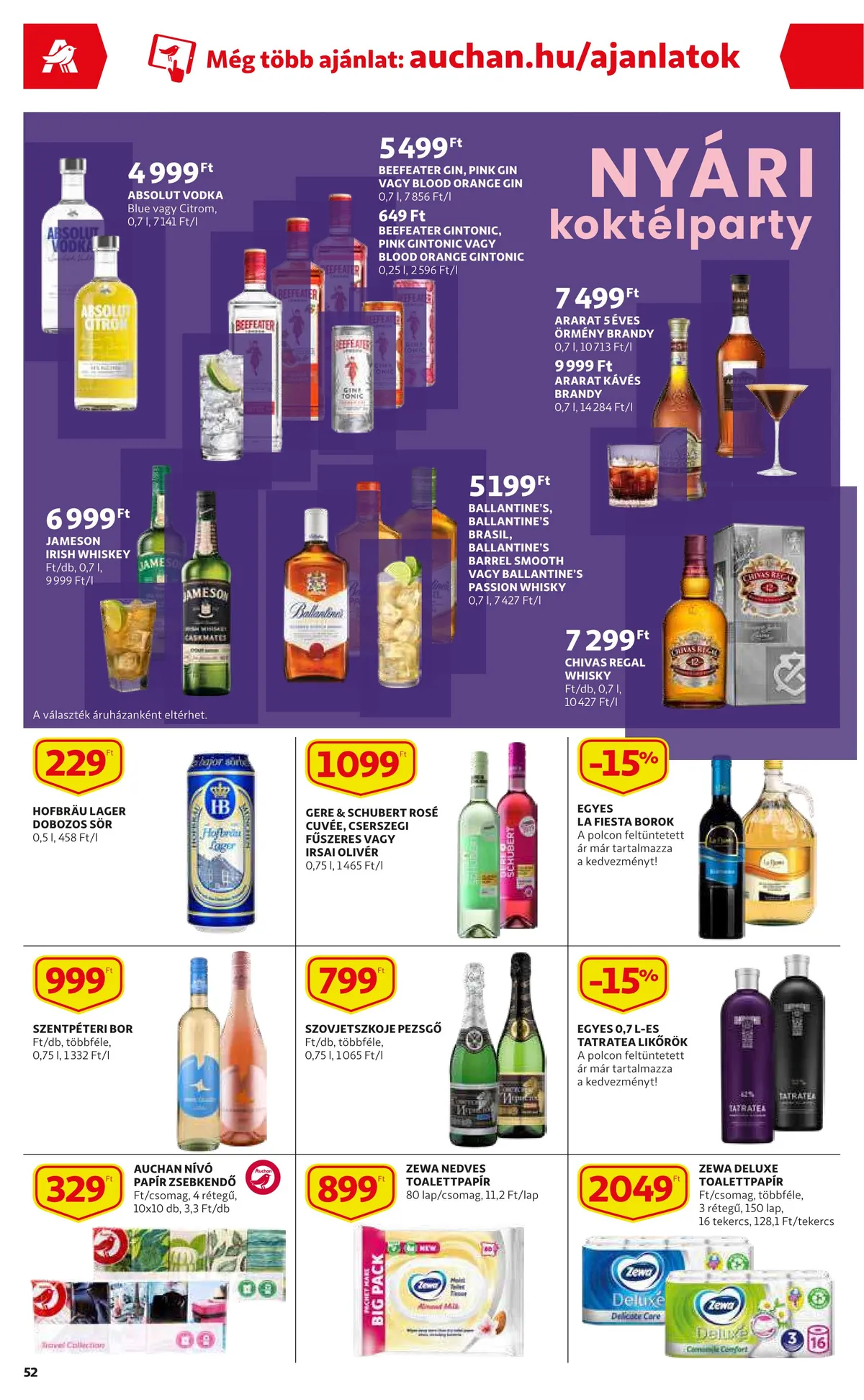 Auchan akciós újság 06.02–06.08 – 52. oldal