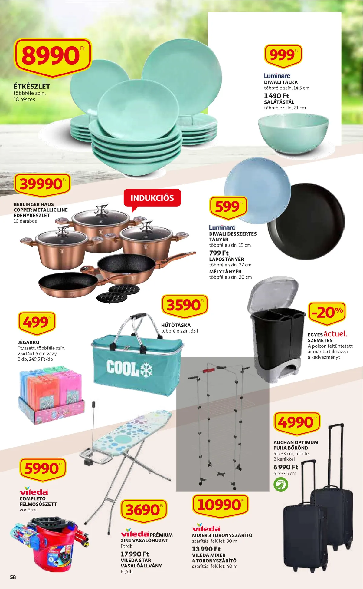 Auchan akciós újság 06.02–06.08 – 58. oldal