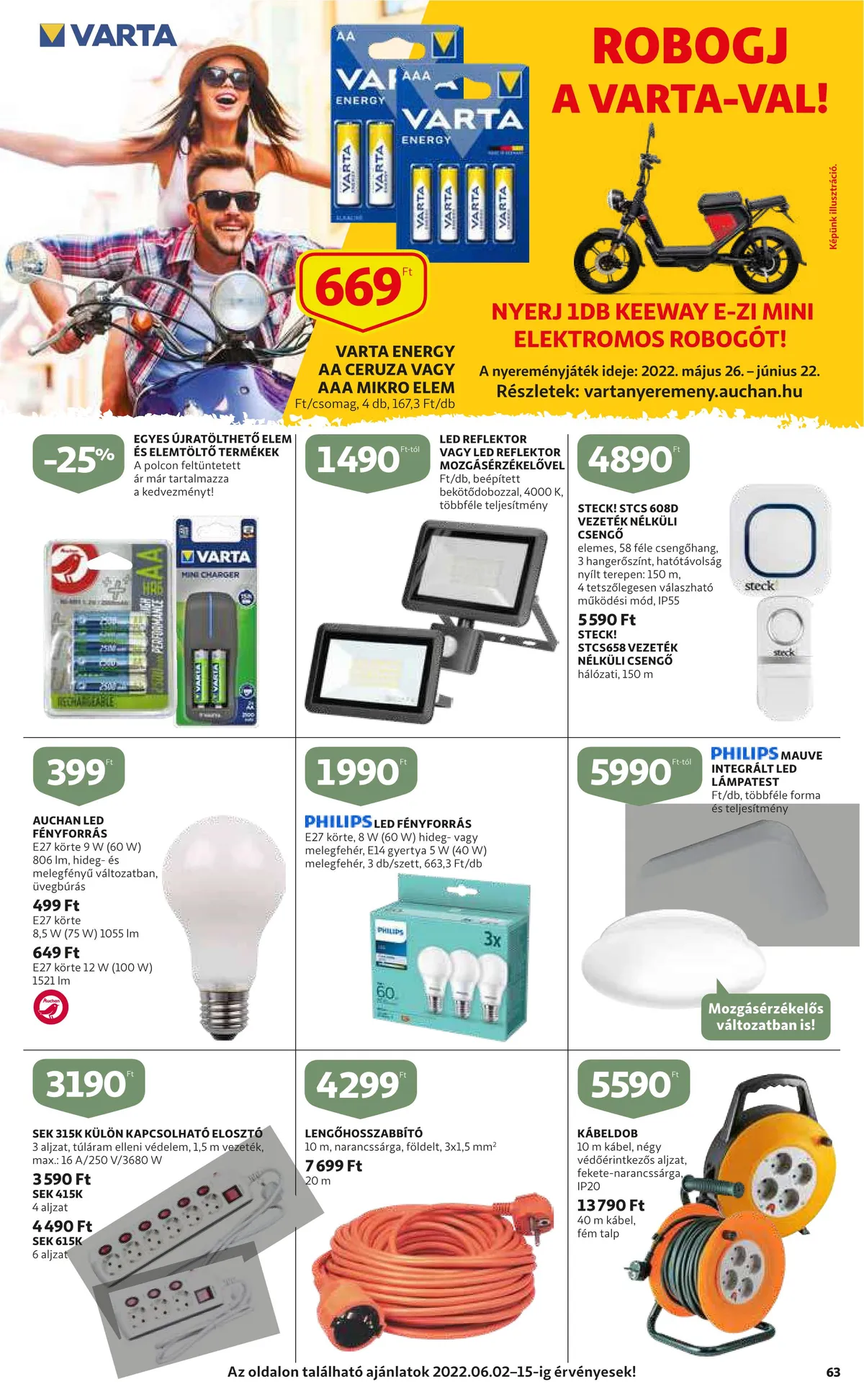 Auchan akciós újság 06.02–06.08 – 63. oldal