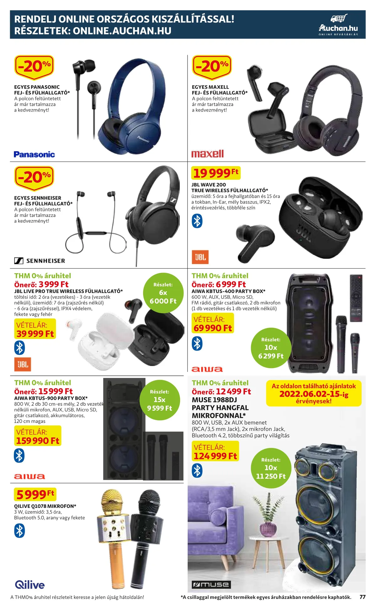 Auchan akciós újság 06.02–06.08 – 77. oldal