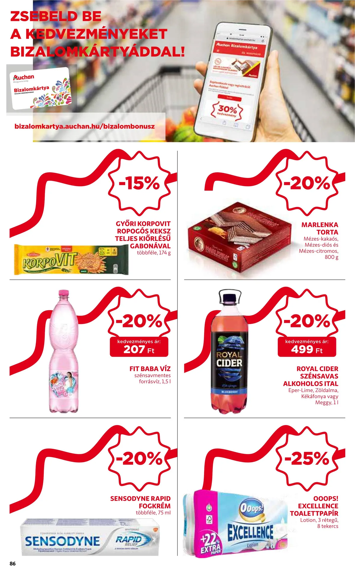 Auchan akciós újság 06.02–06.08 – 86. oldal
