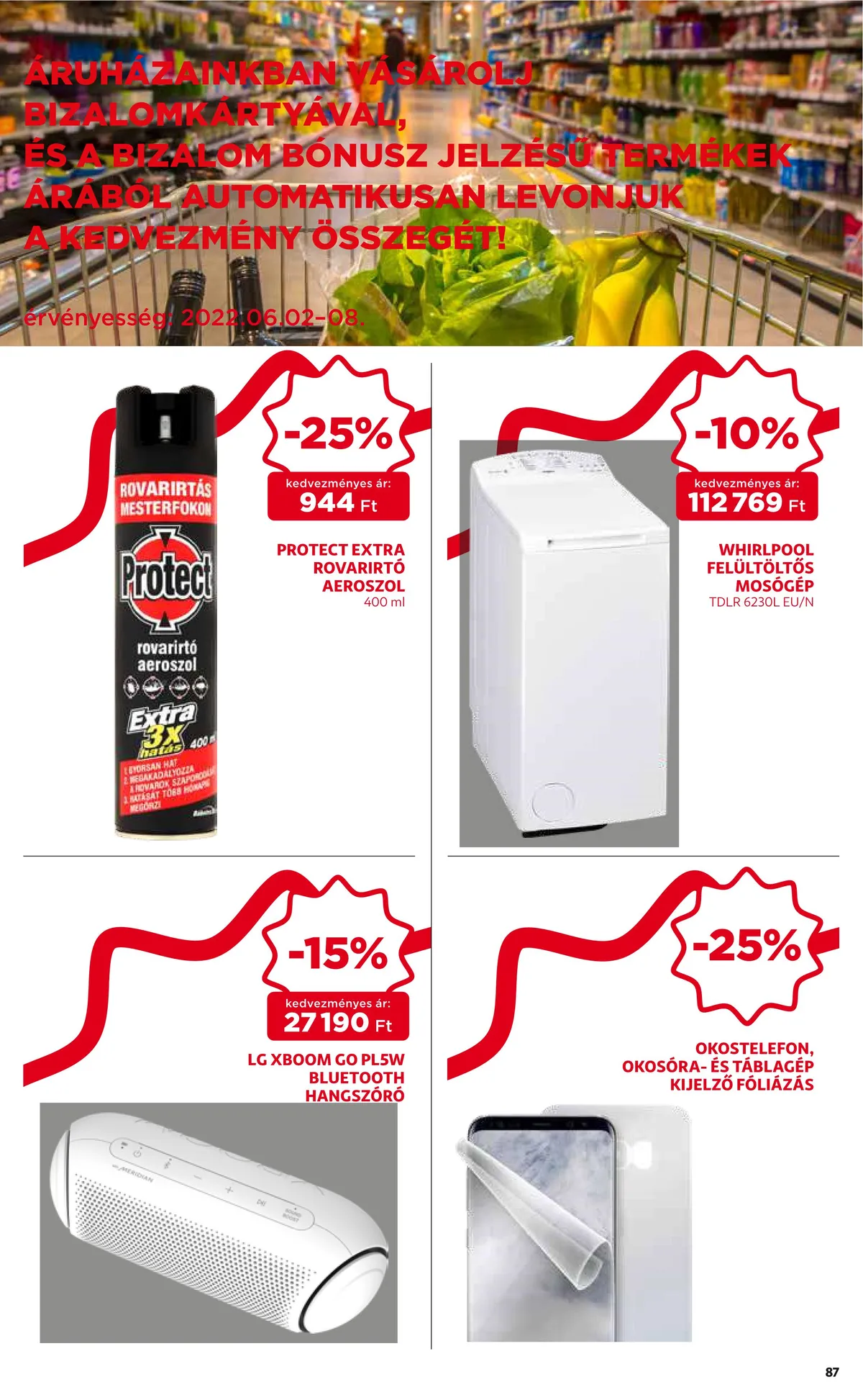 Auchan akciós újság 06.02–06.08 – 87. oldal