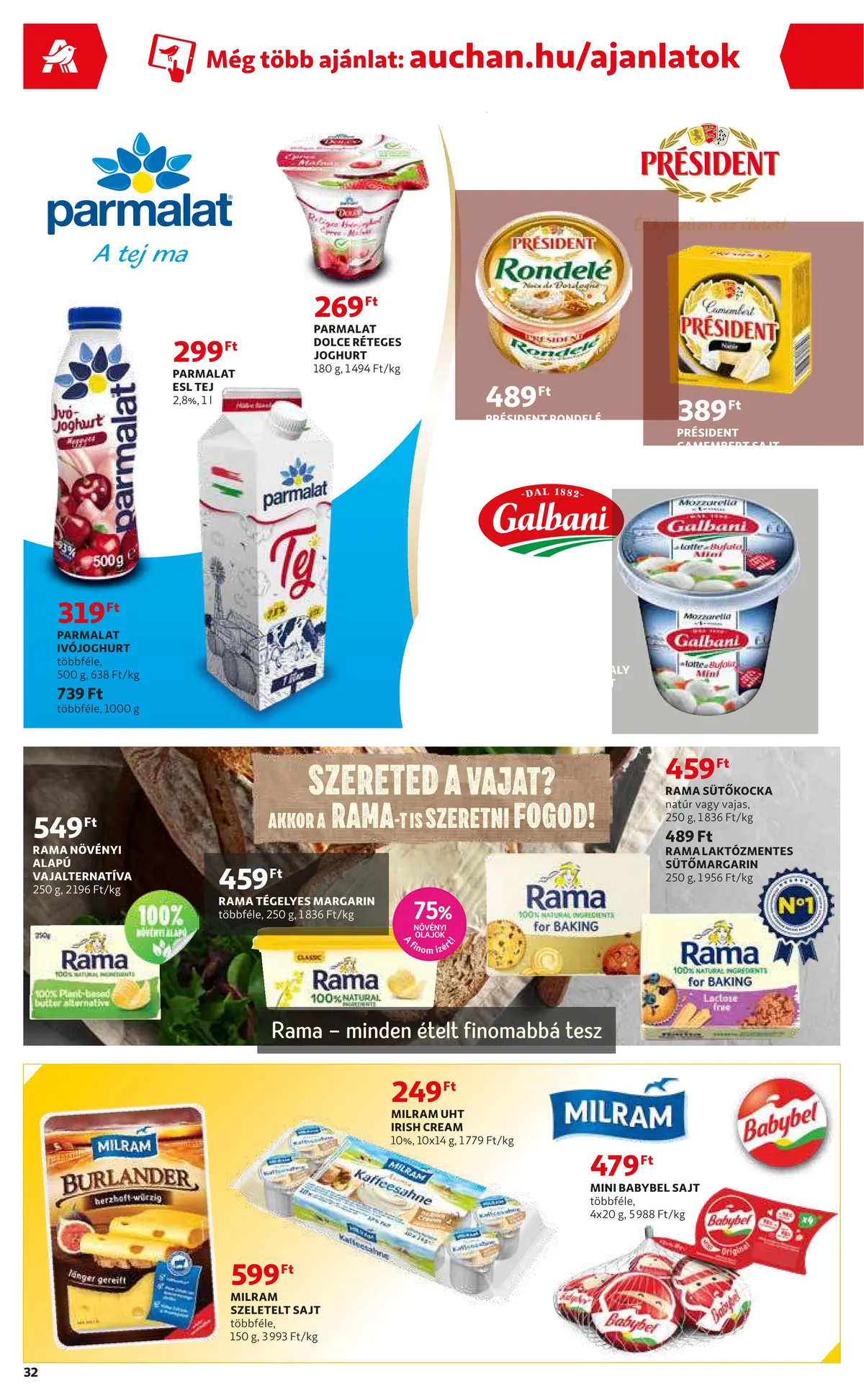 Auchan akciós újság 06.09–06.15 – 32. oldal