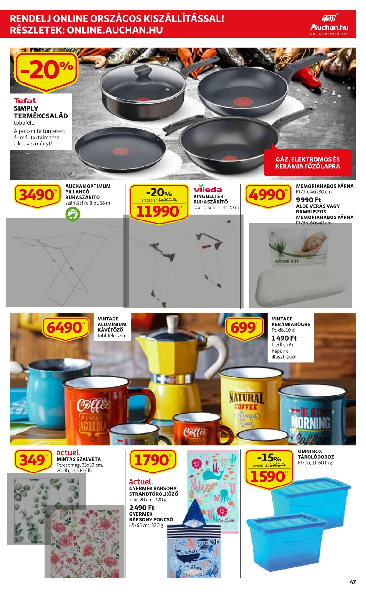 Auchan akciós újság 06.09–06.15 – 47. oldal