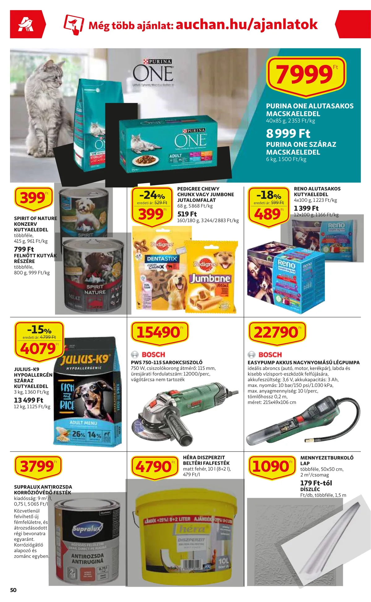 Auchan akciós újság 06.09–06.15 – 50. oldal