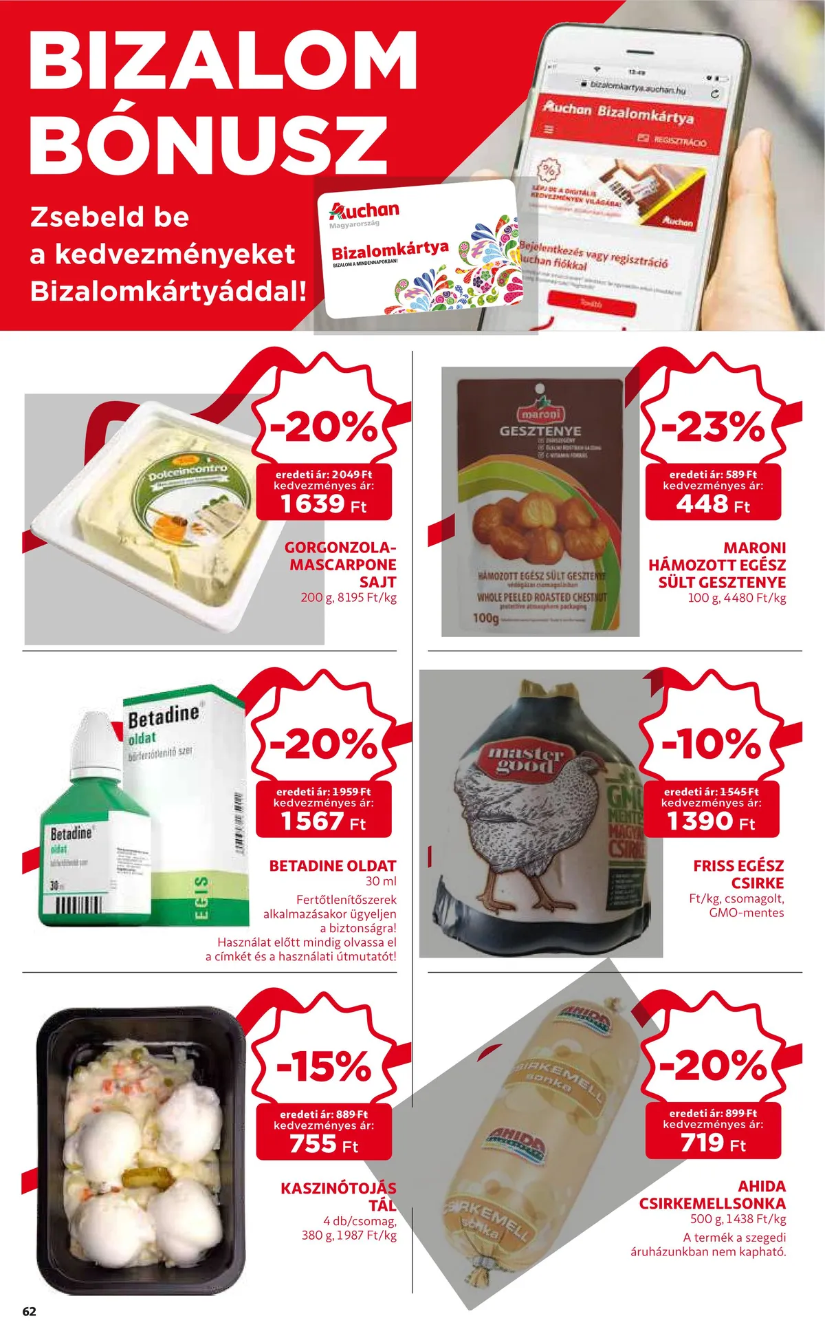 Auchan akciós újság 06.09–06.15 – 62. oldal