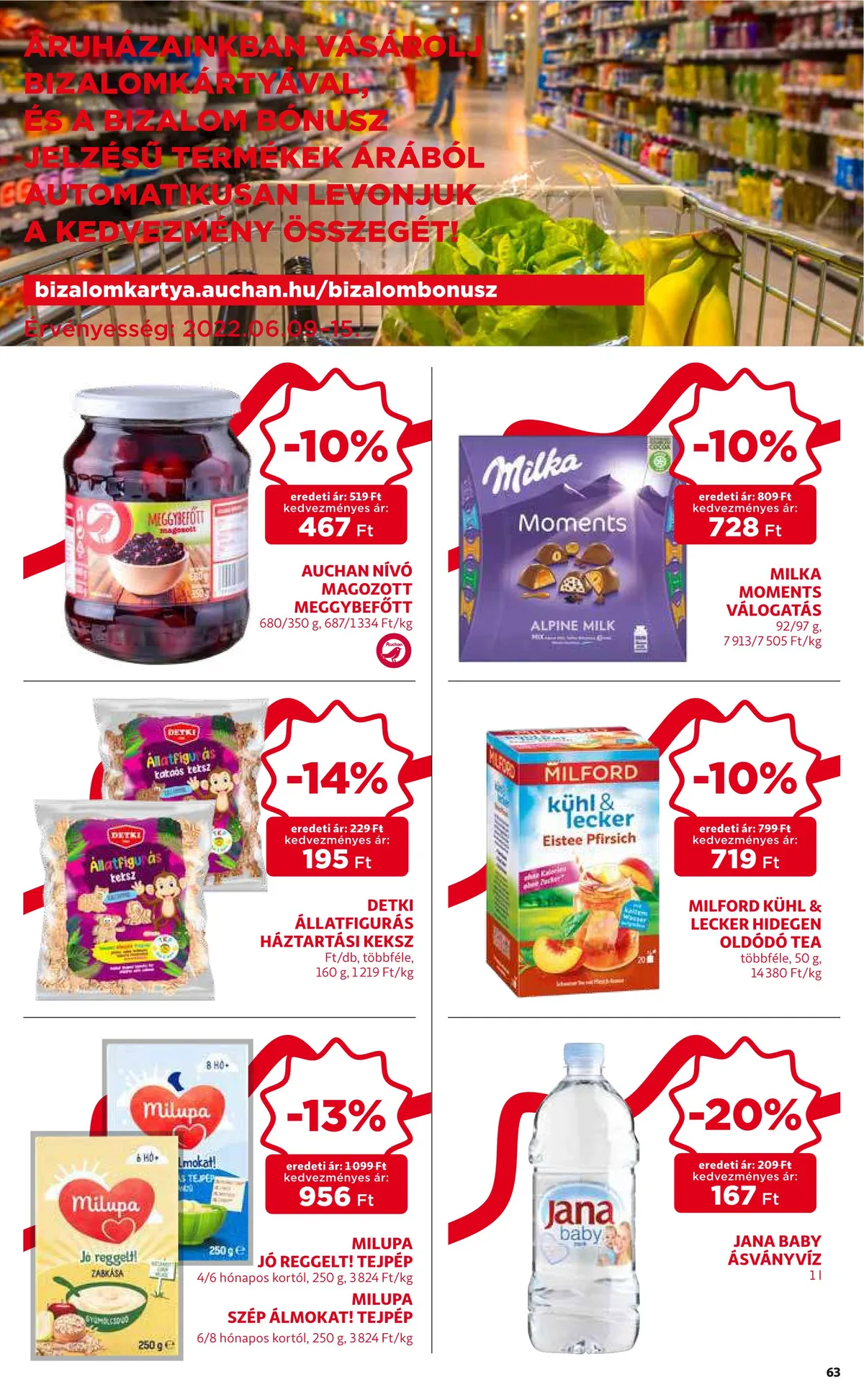 Auchan akciós újság 06.09–06.15 – 63. oldal