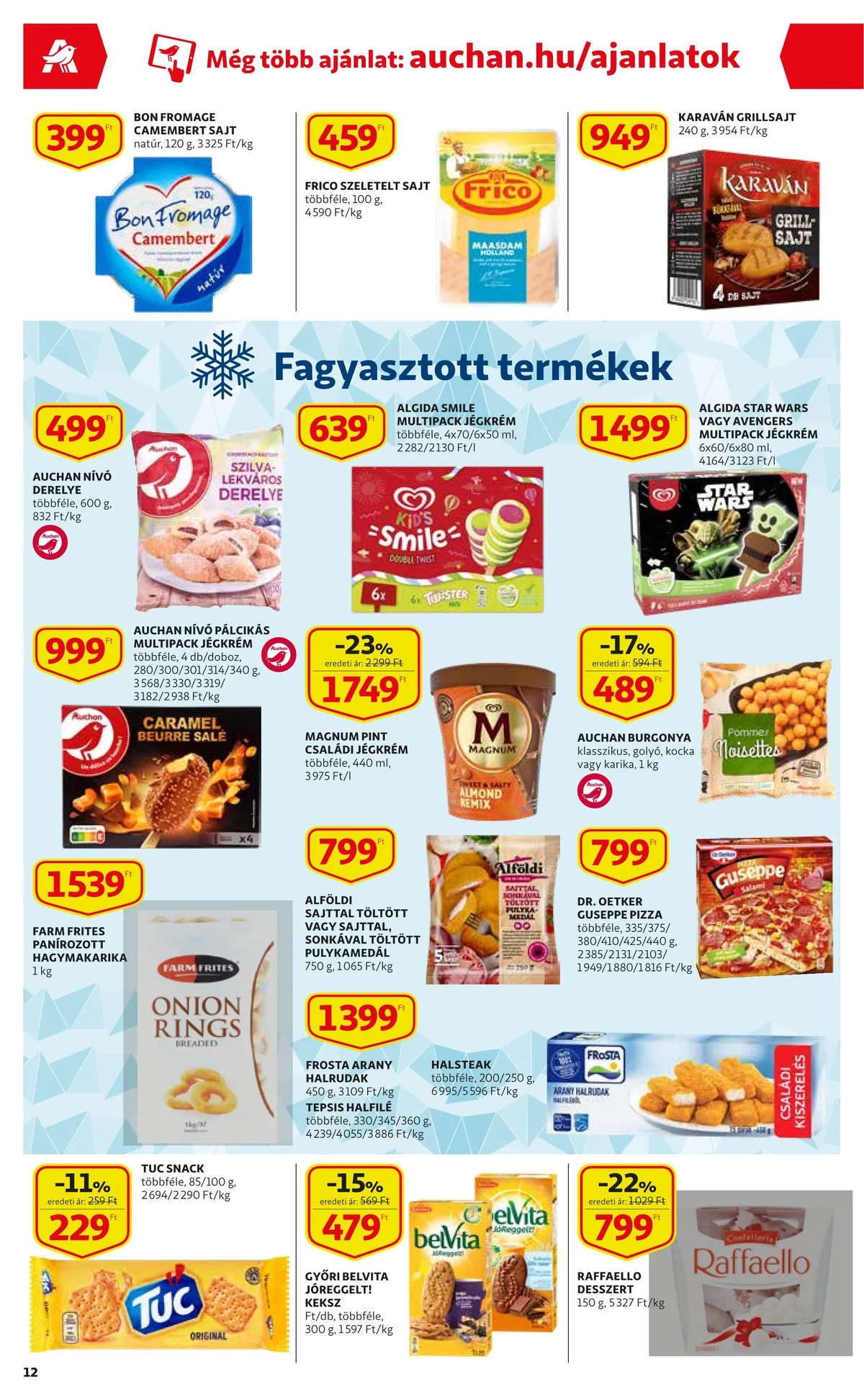 Auchan akciós újság 06.16–06.22 – 12. oldal