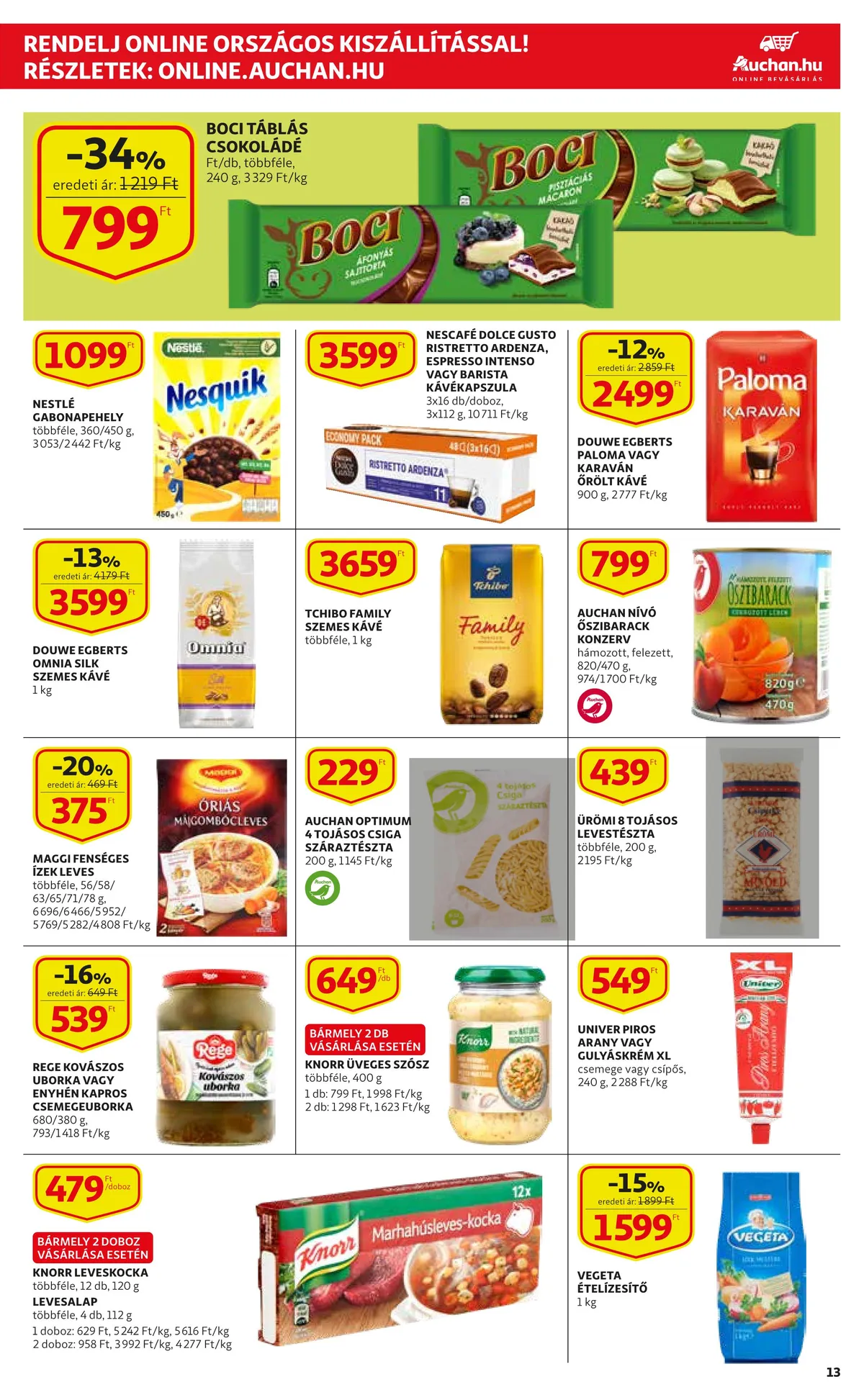 Auchan akciós újság 06.16–06.22 – 13. oldal
