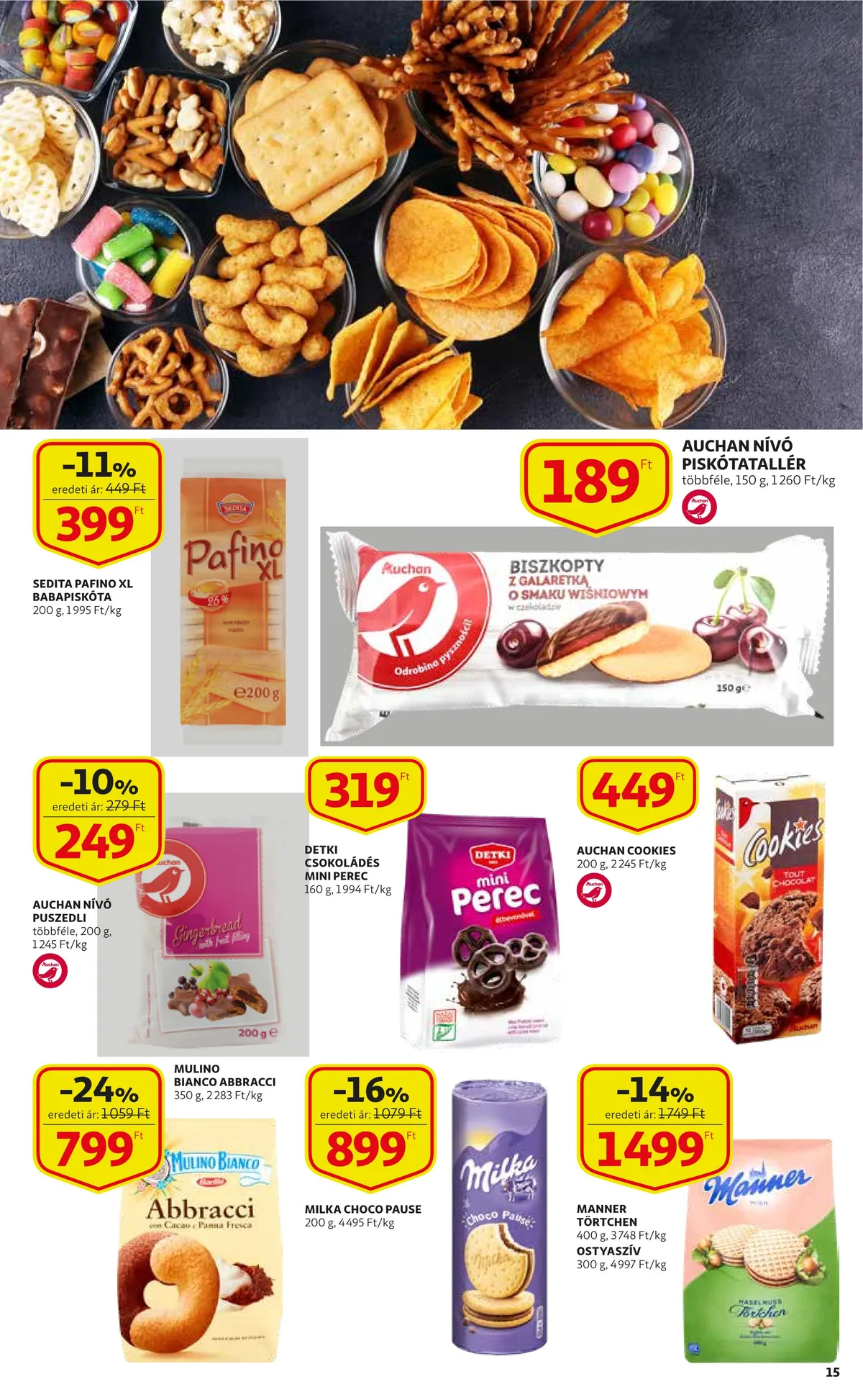 Auchan akciós újság 06.16–06.22 – 15. oldal