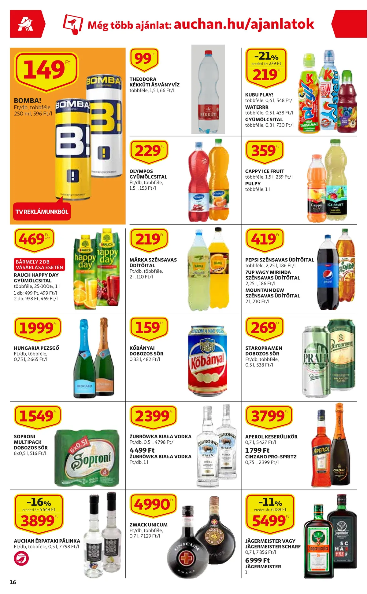 Auchan akciós újság 06.16–06.22 – 16. oldal