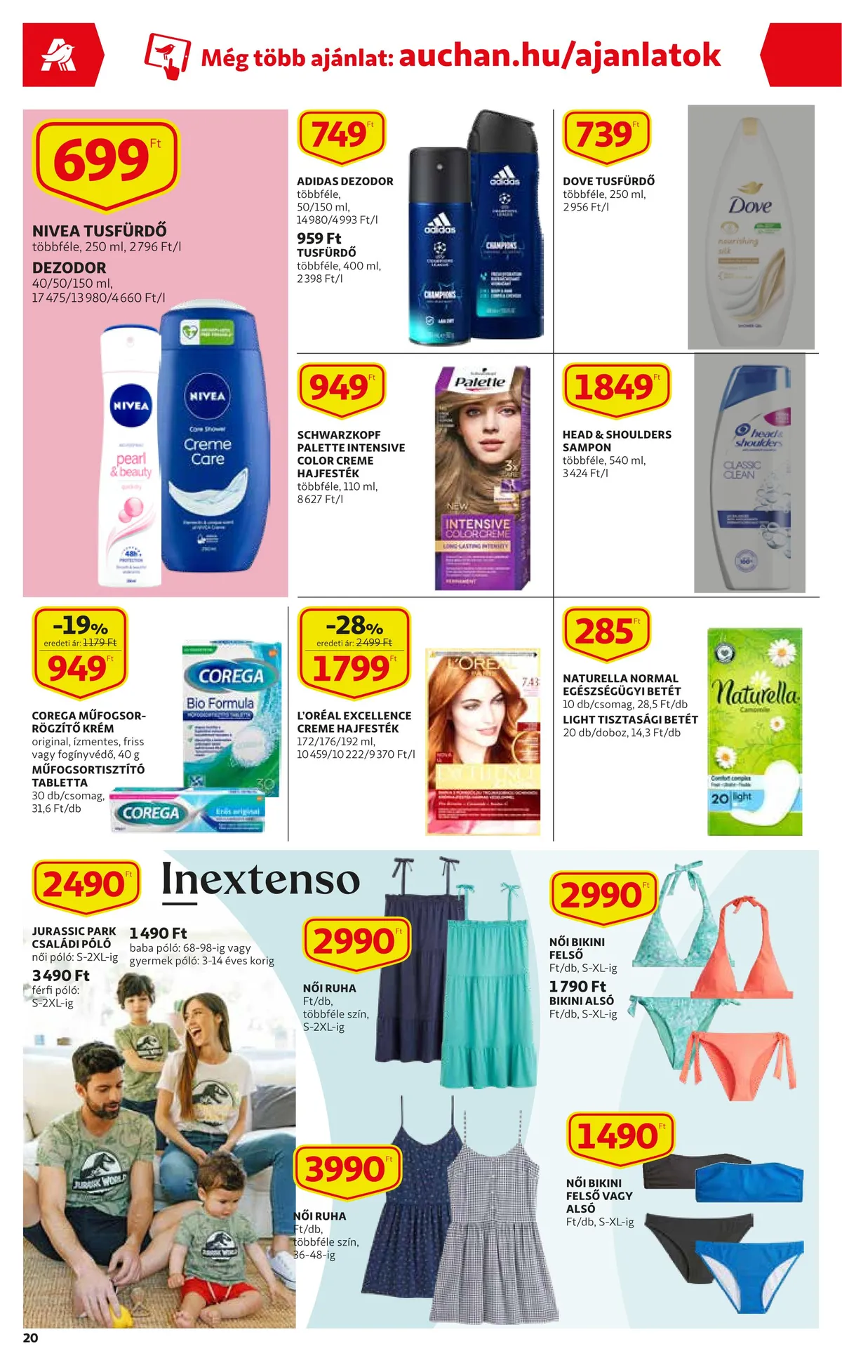 Auchan akciós újság 06.16–06.22 – 20. oldal