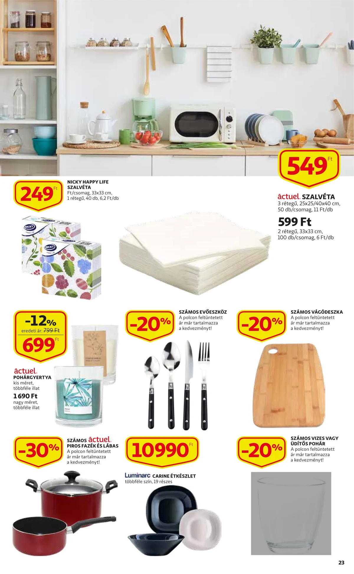 Auchan akciós újság 06.16–06.22 – 23. oldal