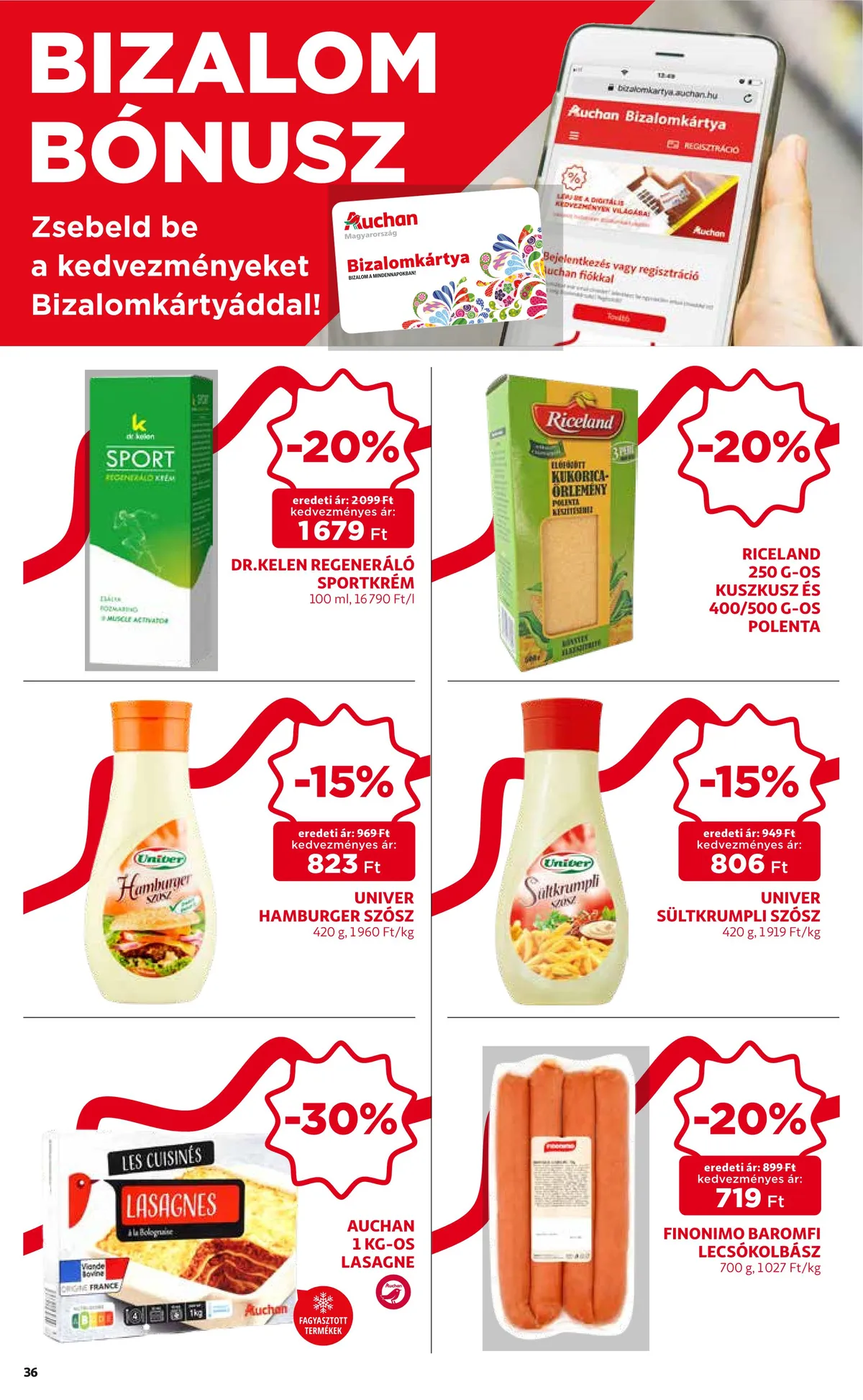 Auchan akciós újság 06.16–06.22 – 36. oldal