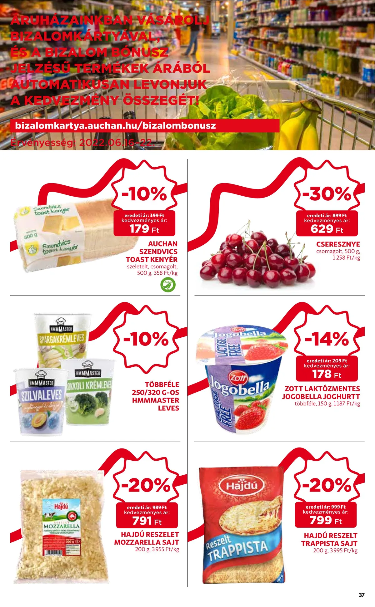 Auchan akciós újság 06.16–06.22 – 37. oldal