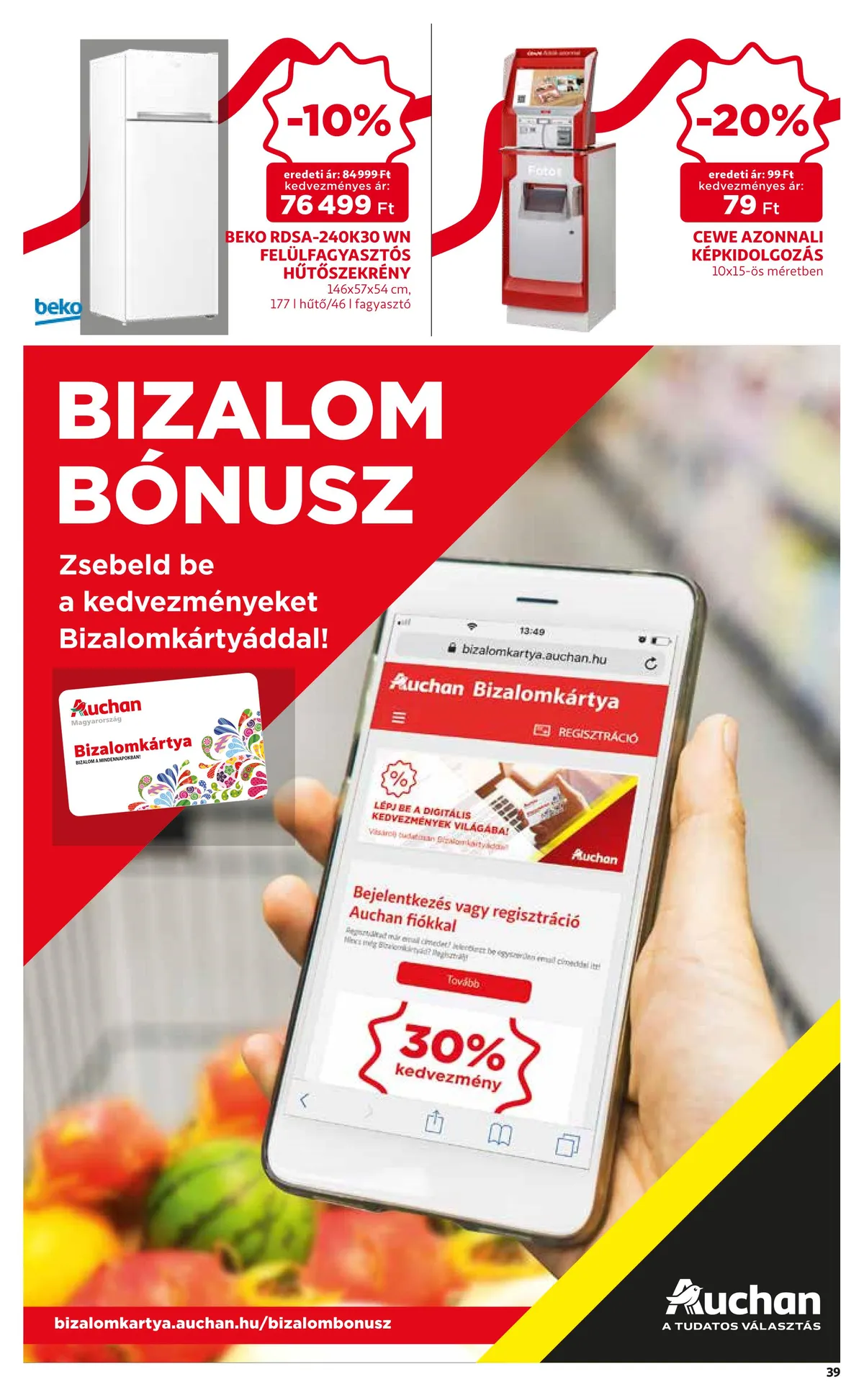 Auchan akciós újság 06.16–06.22 – 39. oldal