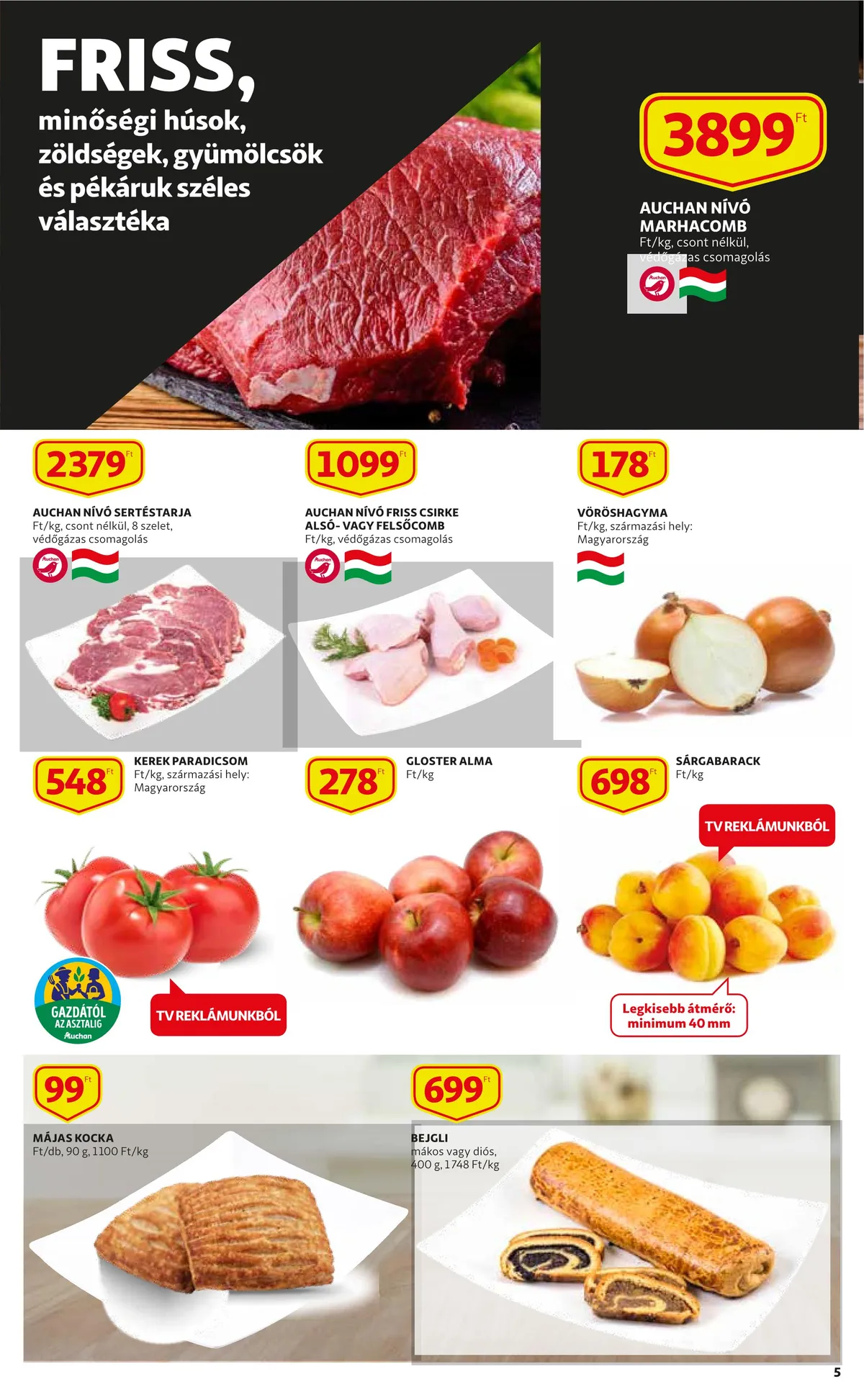 Auchan akciós újság 06.16–06.22 – 5. oldal