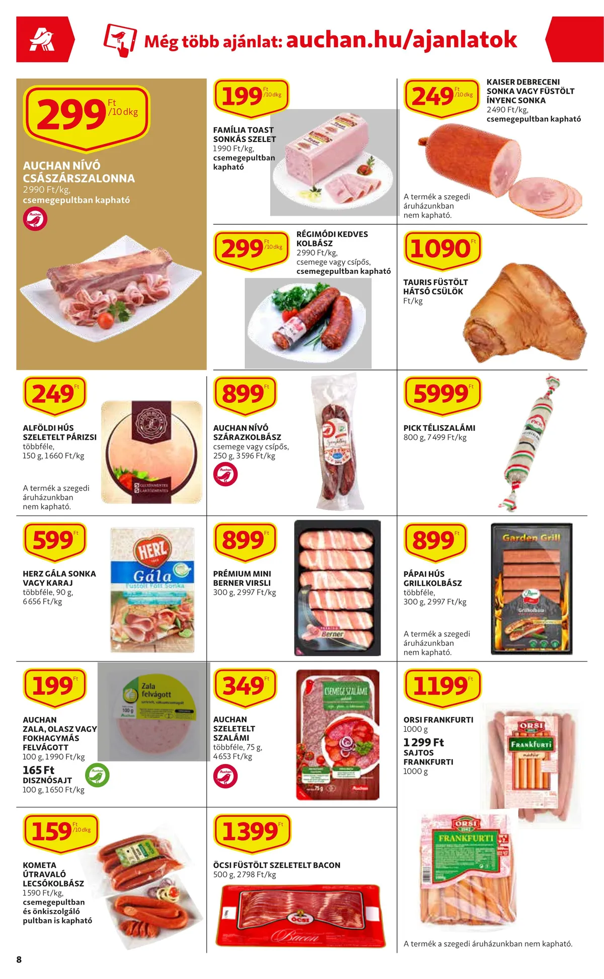 Auchan akciós újság 06.16–06.22 – 8. oldal