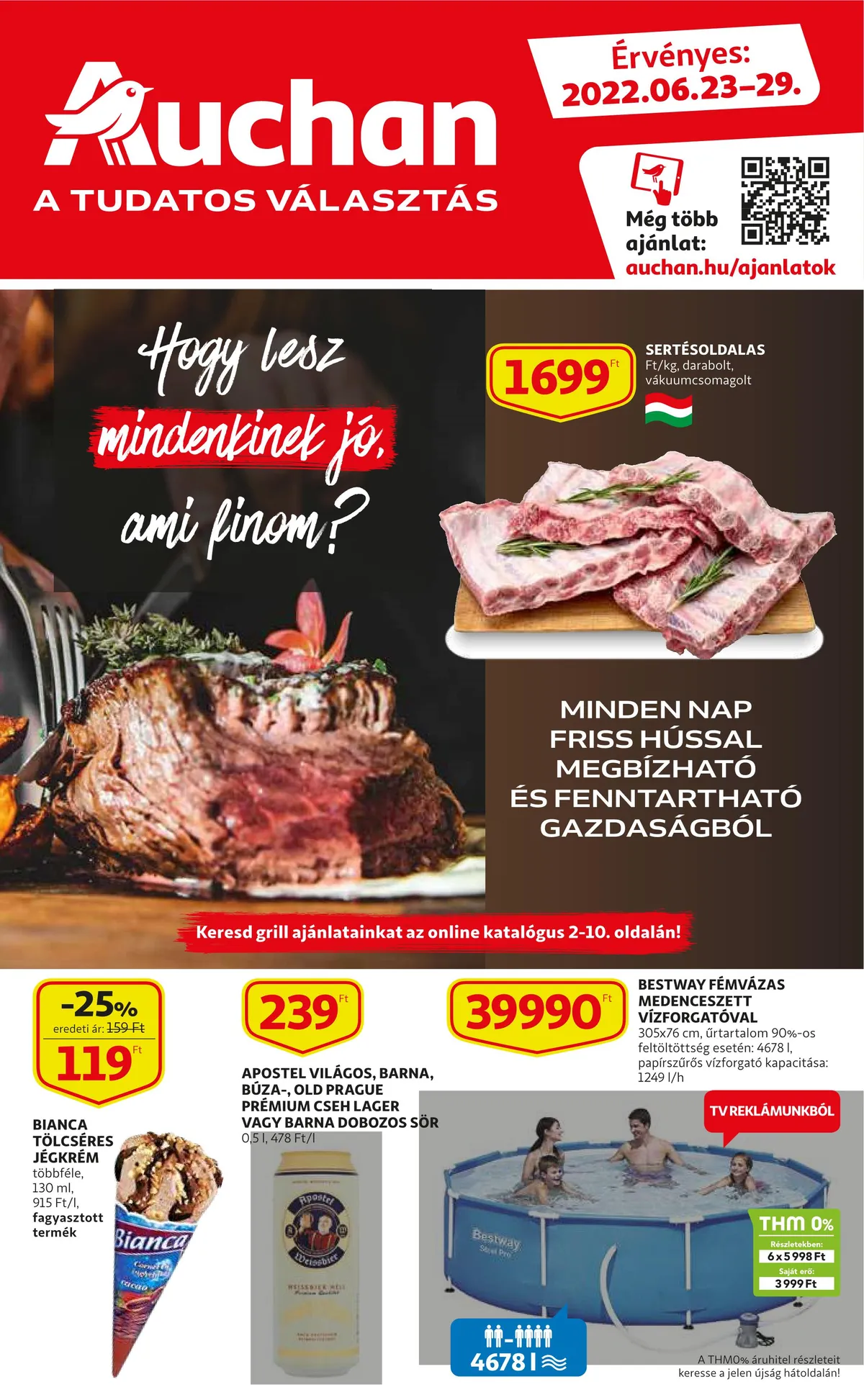 Auchan akciós újság 06.23–06.29