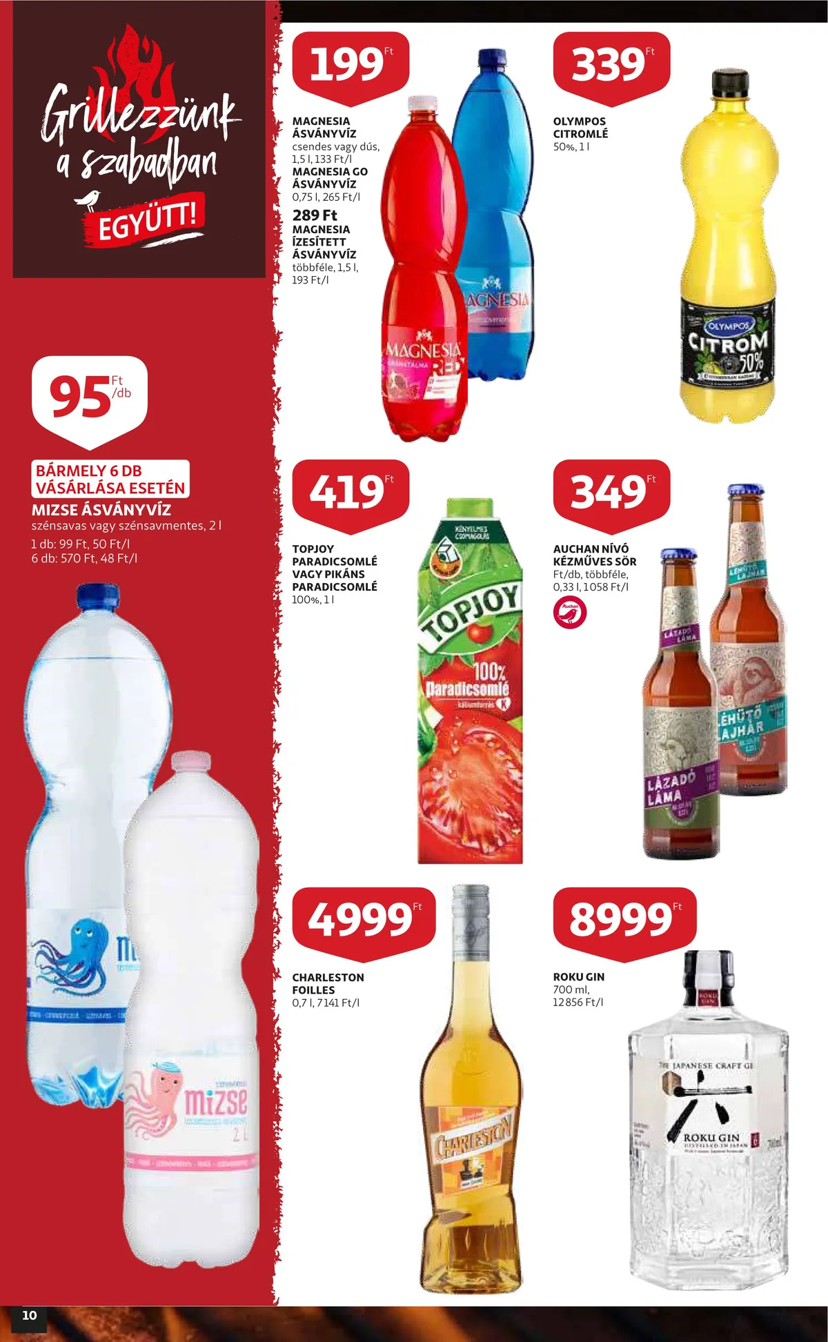 Auchan akciós újság 06.23–06.29 – 10. oldal