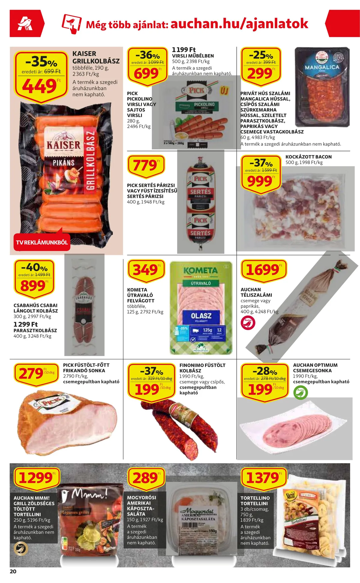 Auchan akciós újság 06.23–06.29 – 20. oldal